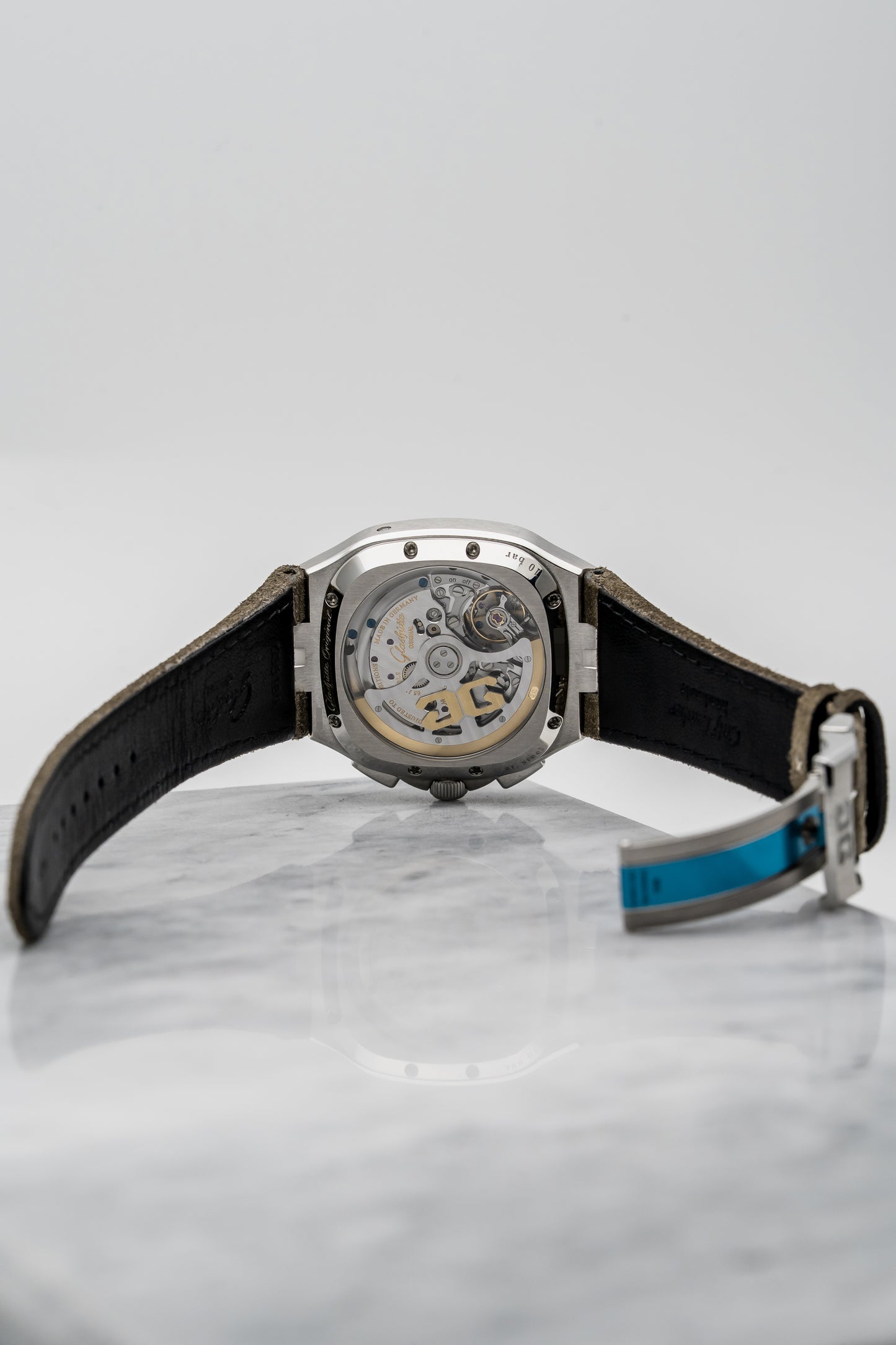 Glashütte Original Seventies Chronograph Panorama Date 1-37-02-01-02-35 Grey Dial