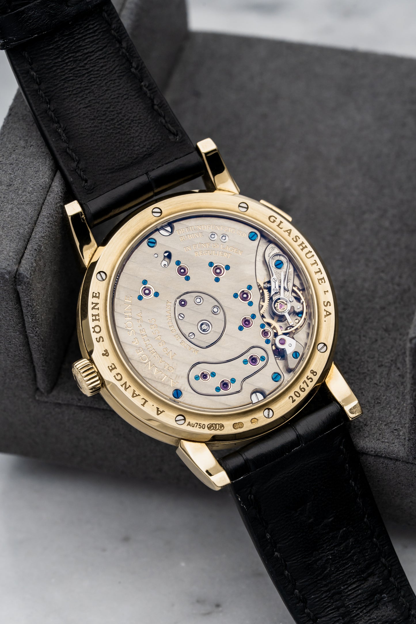 A. Lange & Söhne Lange 1 101.021 – Yellow Gold, Champagne Dial
