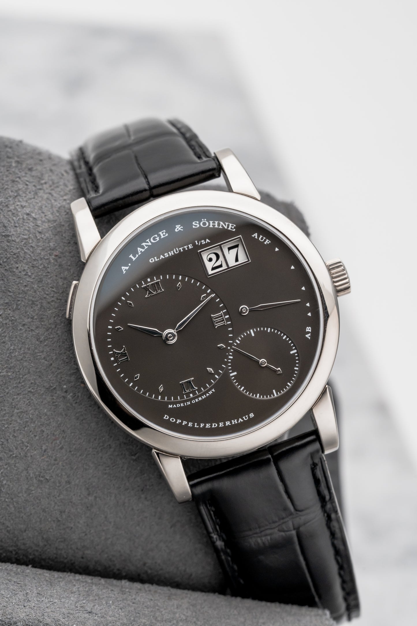 A. Lange & Söhne Lange 1 101.030, Grey Dial, White Gold