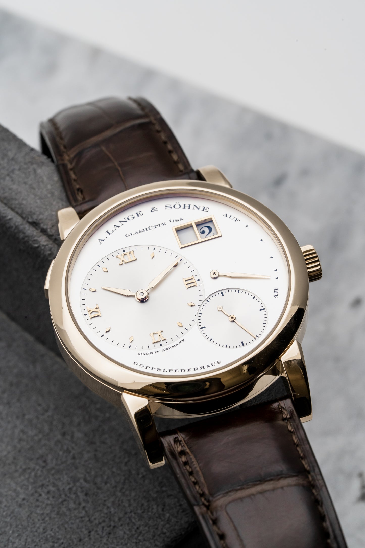 A. Lange & Söhne Lange 1 101.032 Rose Gold, Silver Dial