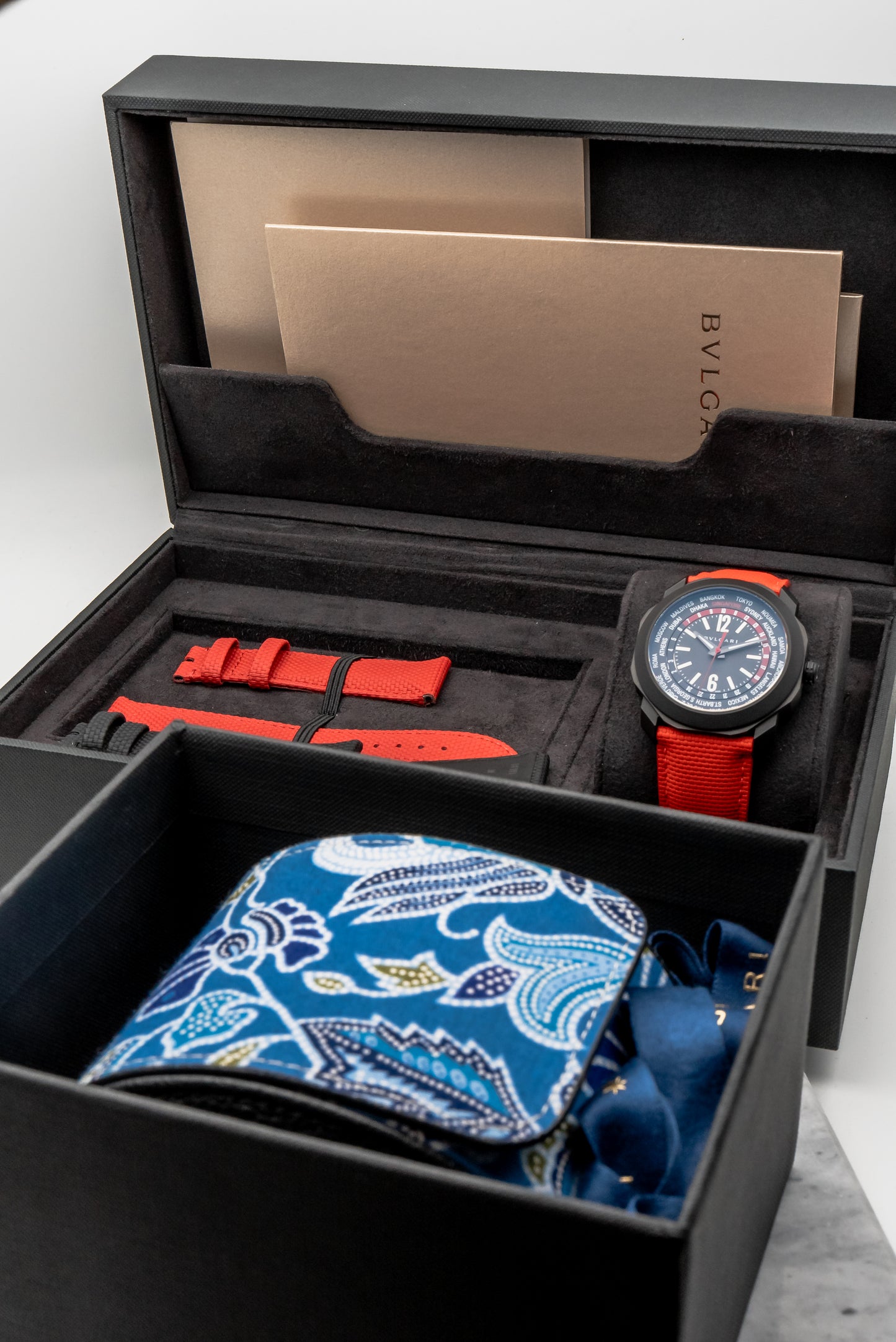 Bulgari Octo Roma WorldTimer Singapore Edition