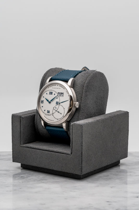 A. Lange & Söhne Grand Lange 1 115.046 "Blue Italia" Silver Dial
