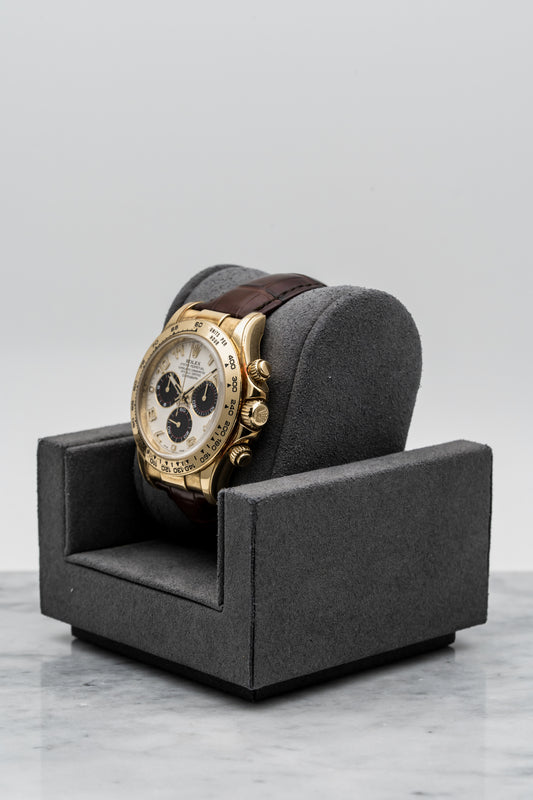 Rolex Cosmograph Daytona 116518 – Yellow Gold, White Dial