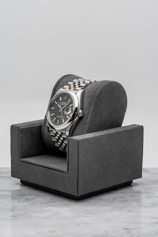 Rolex Datejust 36 126200 Green Palm Motif Dial