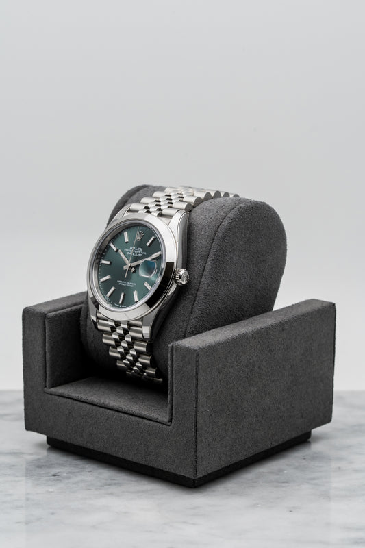 Rolex Datejust 41 126300 – Green Dial, Jubilee Bracelet