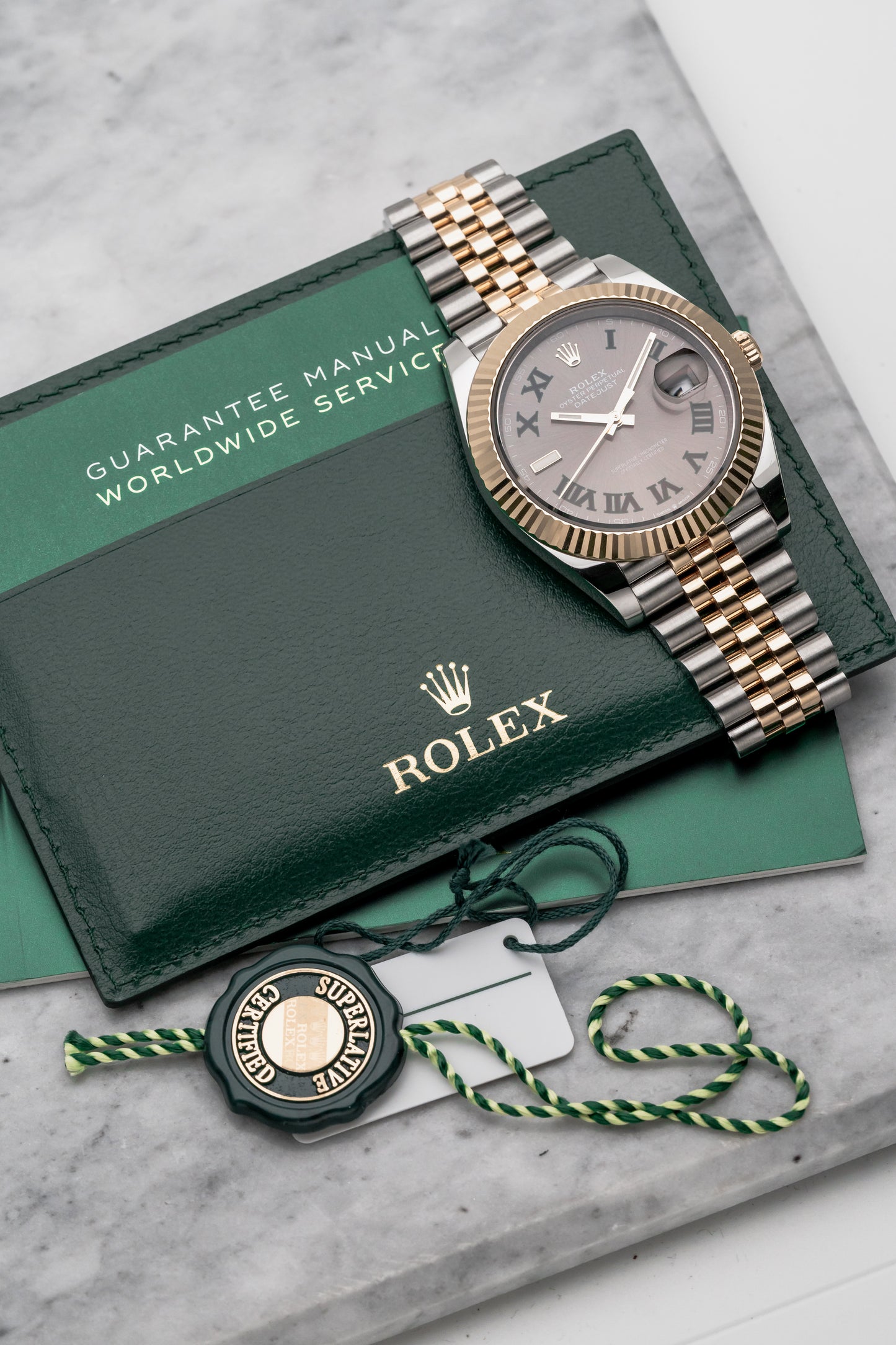 Rolex Datejust 41 126333 Wimbledon Dial