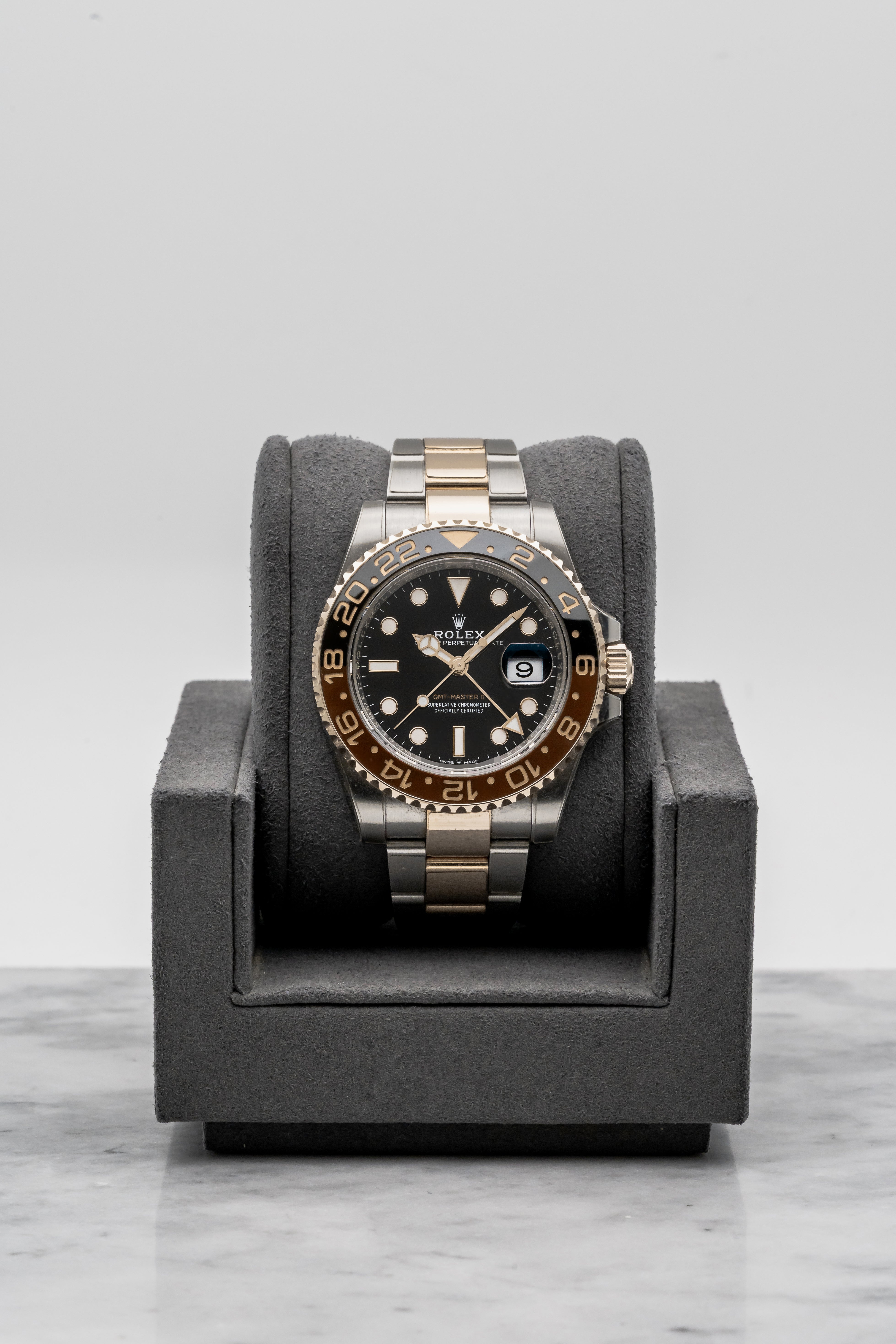 Rolex GMT-Master II Rootbeer 126711CHNR, Black Dial – TimeTells