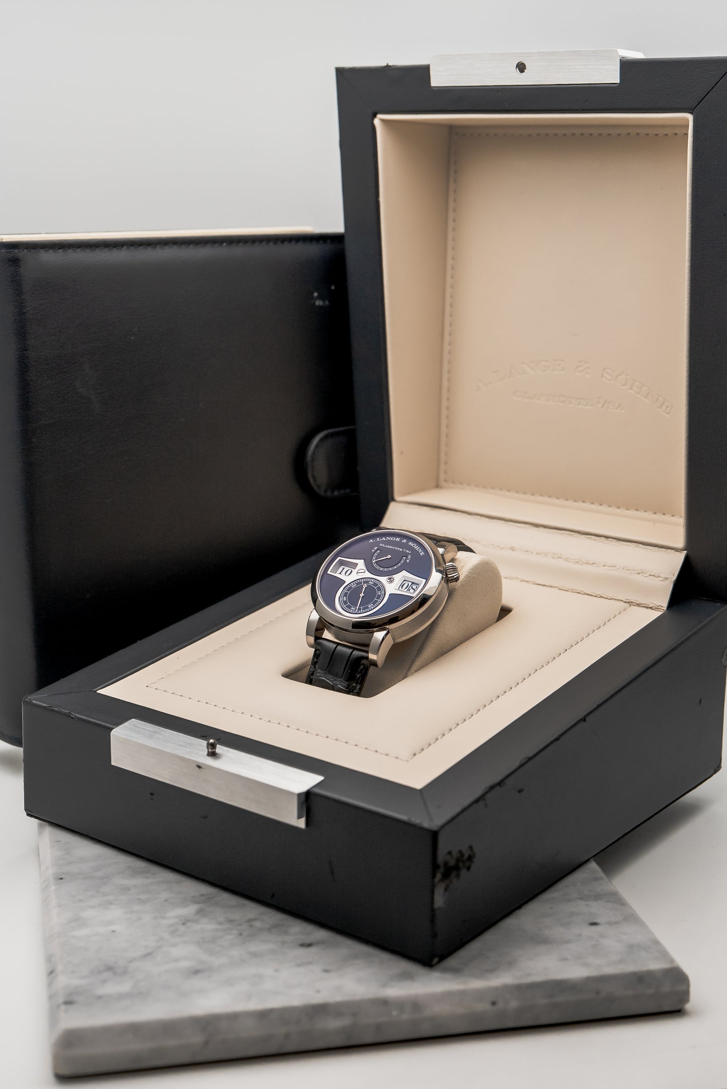 A. Lange & Söhne Zeitwerk 140.029 White Gold