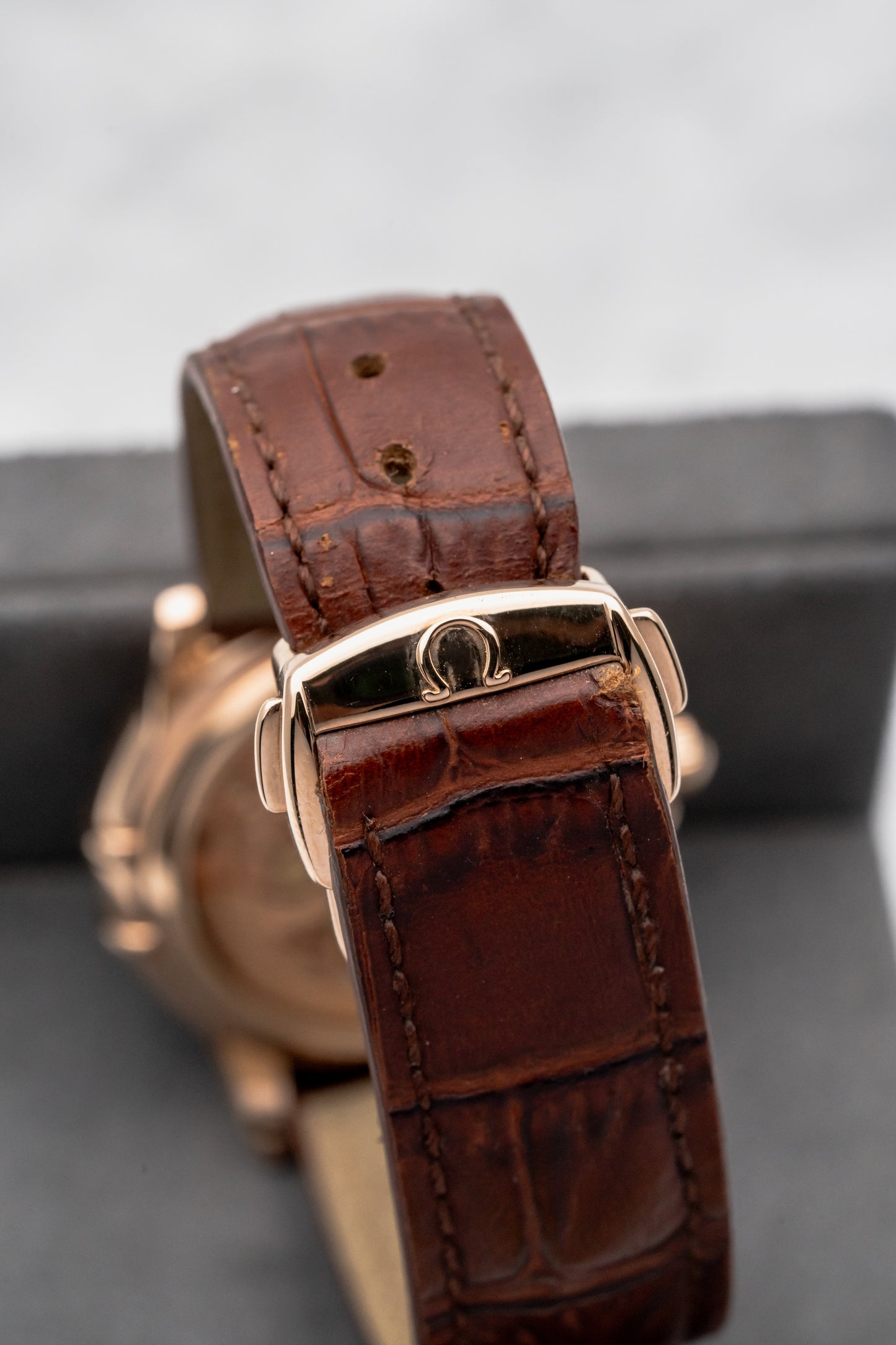 Omega Constellation Manhattan Skeleton Limited Edition 1982.60.01 Skeleton Dial, Rose Gold