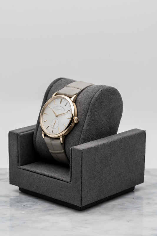 A. Lange & Söhne Saxonia 219.043 – Rose Gold, Mother-of-Pearl Dial