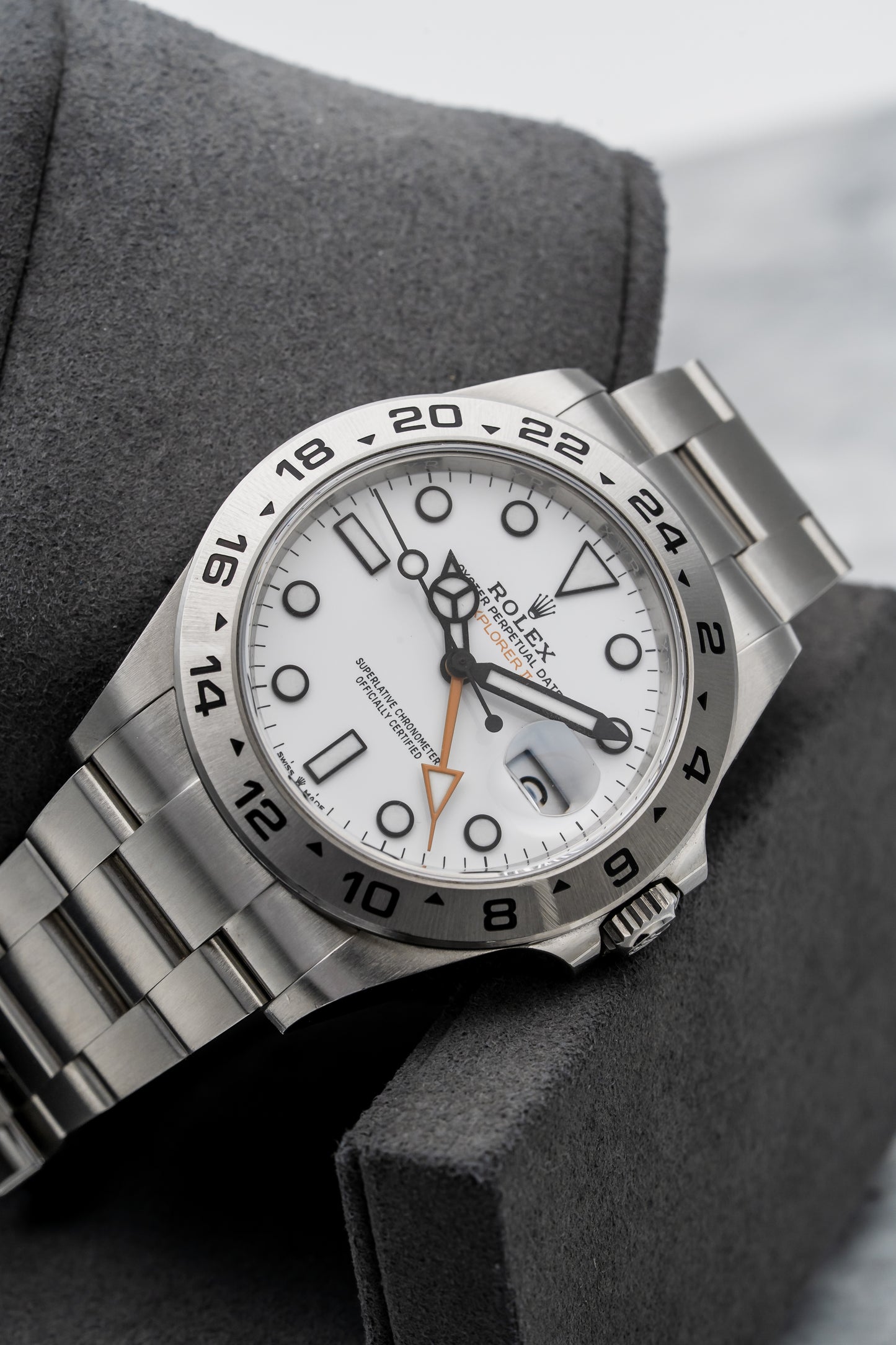 Rolex Explorer II 226570 White Dial Polar