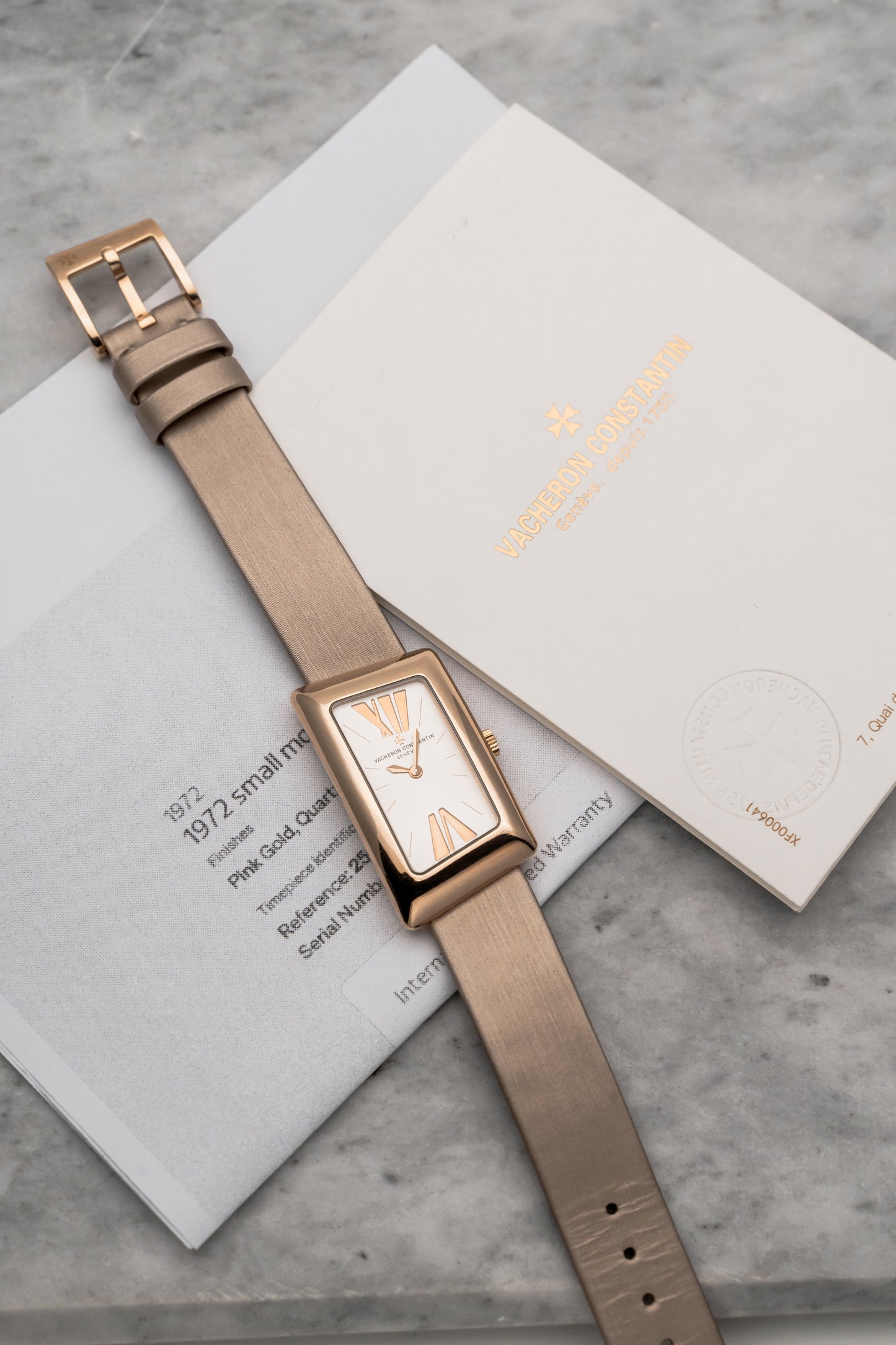Vacheron Constantin 1972 Cambrée 25015/000R White Dial