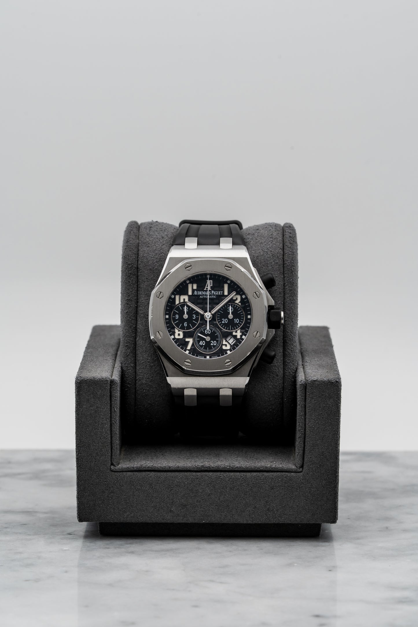 Audemars Piguet Royal Oak Offshore Ladies Chronograph 26283ST Stainless Steel, Black Dial