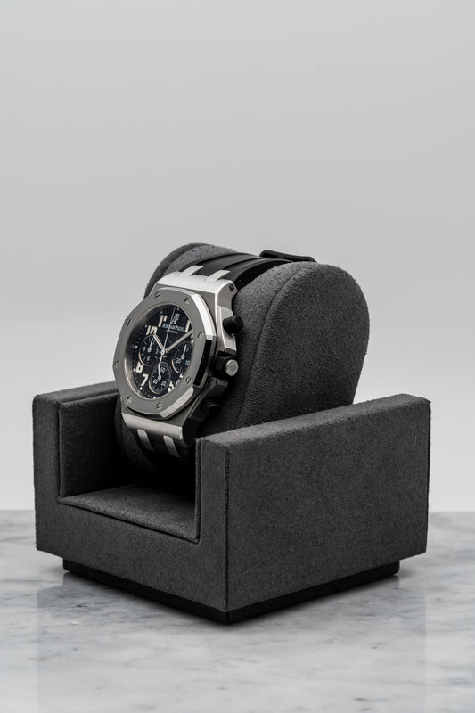 Audemars Piguet Royal Oak Offshore Ladies Chronograph 26283ST Stainless Steel, Black Dial