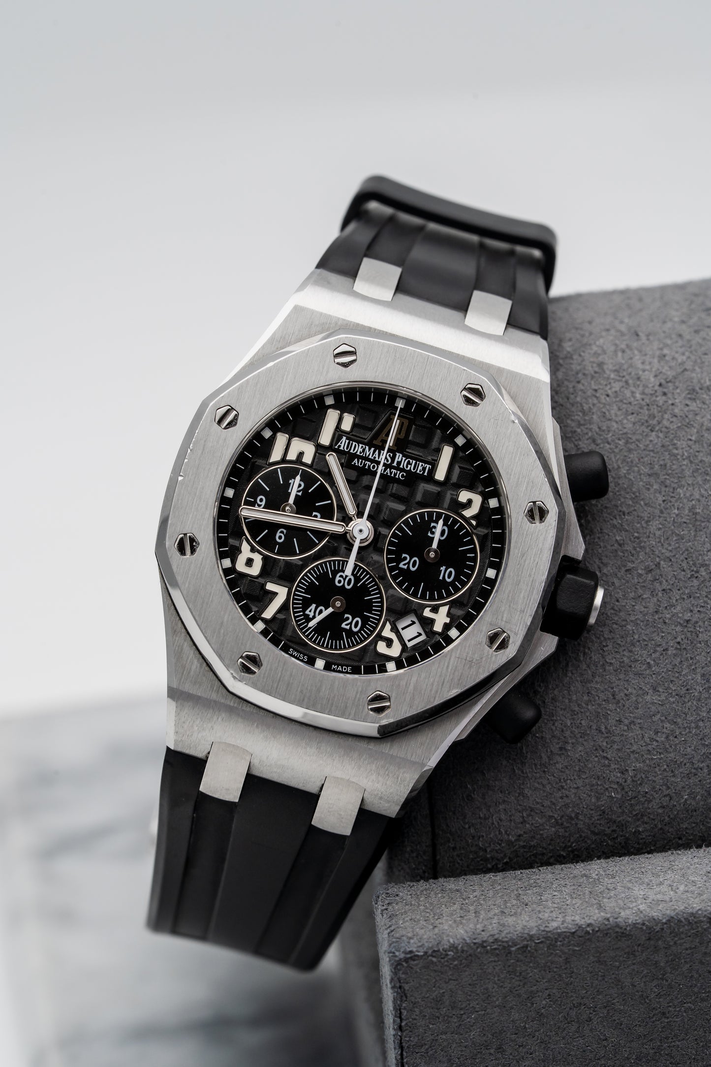 Audemars Piguet Royal Oak Offshore Ladies Chronograph 26283ST Stainless Steel, Black Dial