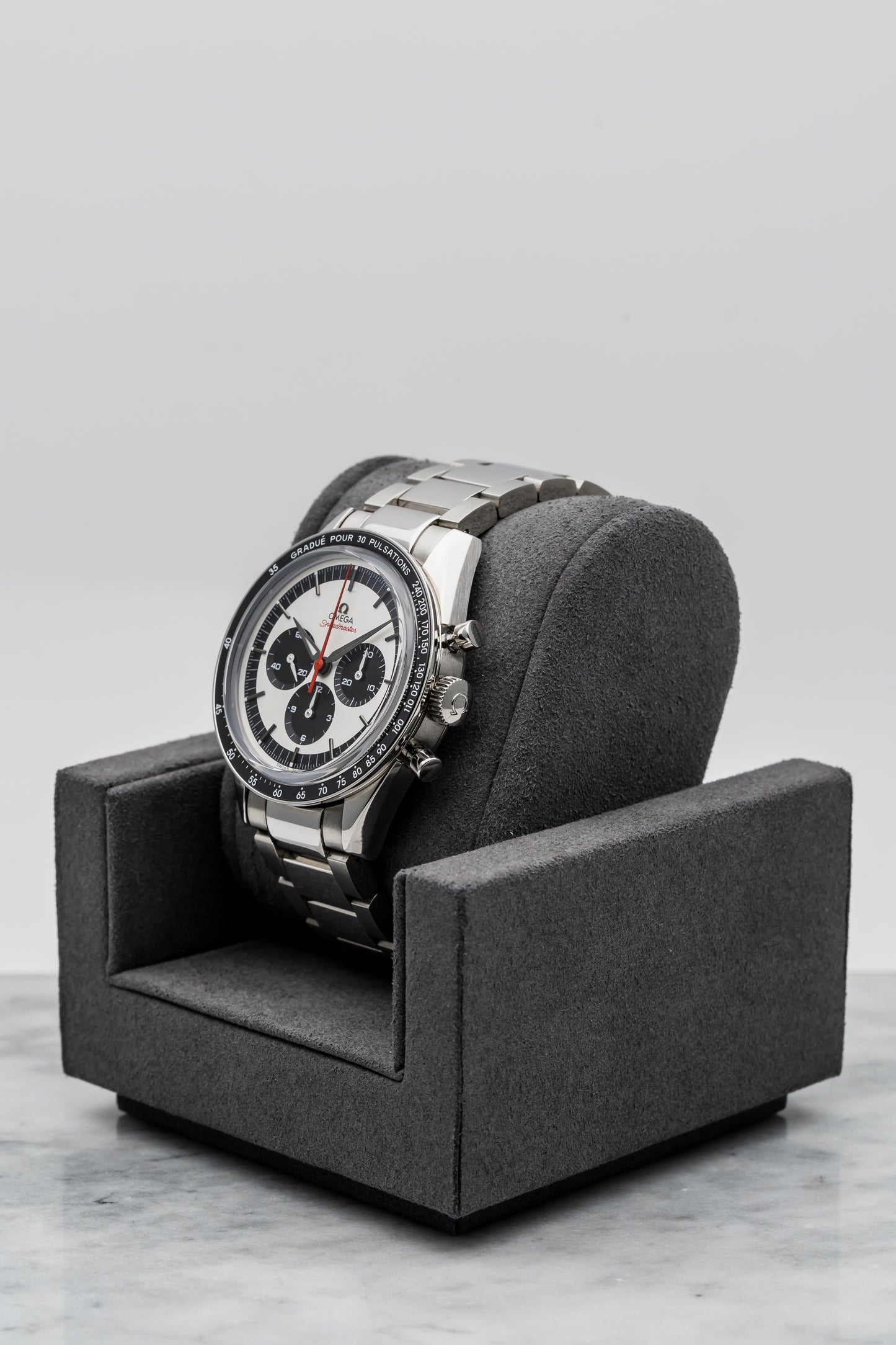 Omega Speedmaster CK2998 Pulsometer Panda Dial, Stainless Steel