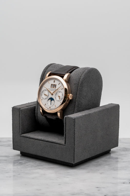 A. Lange & Söhne Saxonia Annual Calendar 330.032, Silver Dial