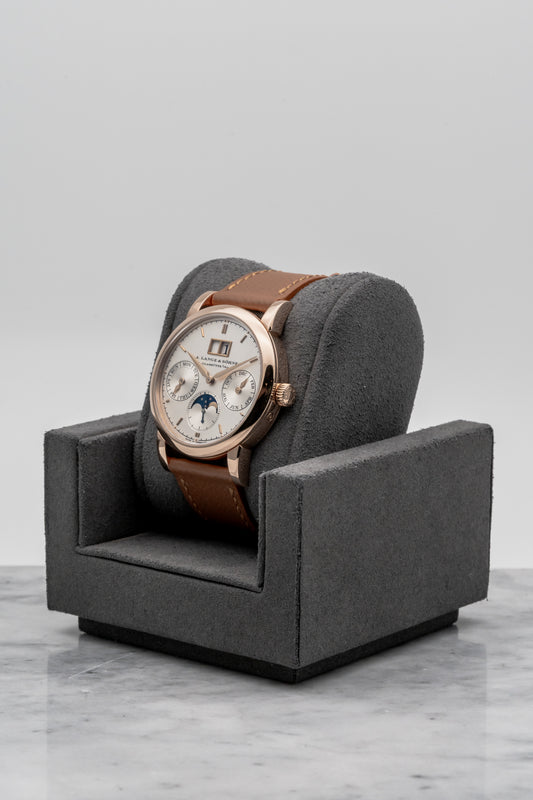 A. Lange & Söhne Saxonia Annual Calendar 330.032, Silver Dial