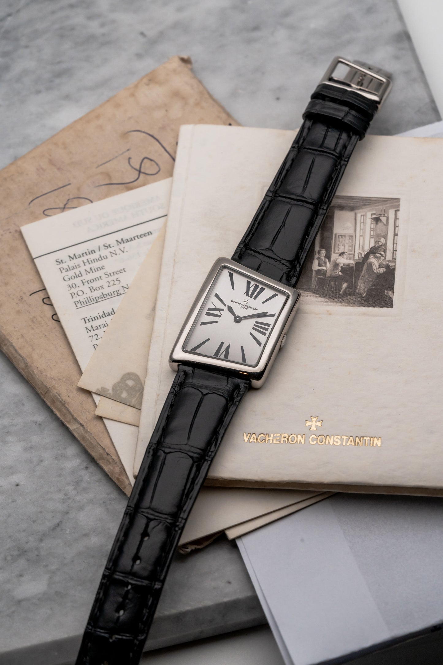 Vacheron Constantin 1972 Asymmetric 37010G, Silver Dial