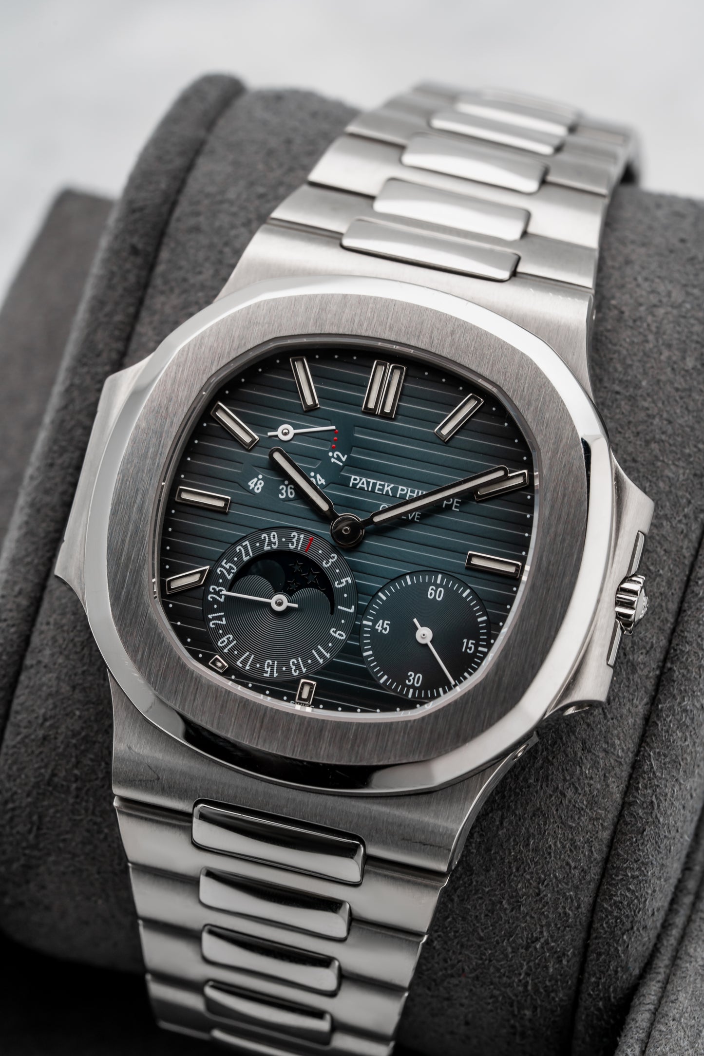 Patek Philippe Nautilus 3712/1A First Series (3 Dot) Blue Dial