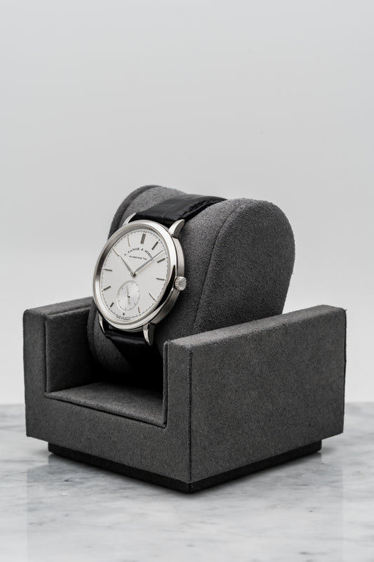 A. Lange & Söhne Saxonia Automatic 380.026 – 18K White Gold