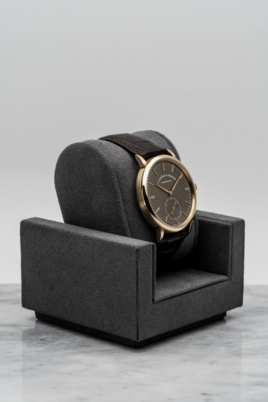 A. Lange & Söhne Saxonia 380.042 Rose Gold, Brown Dial