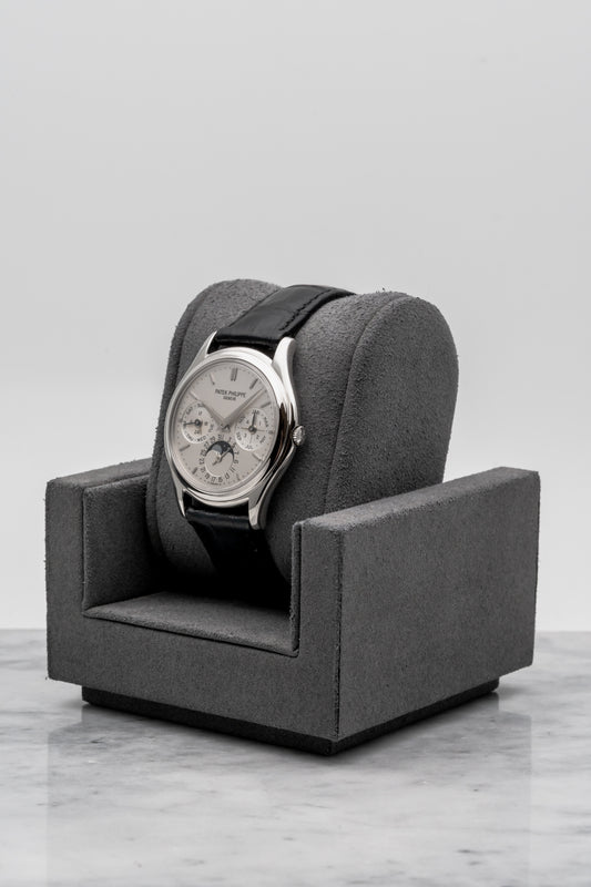 Patek Philippe Perpetual Calendar 3940P, Silver Dial