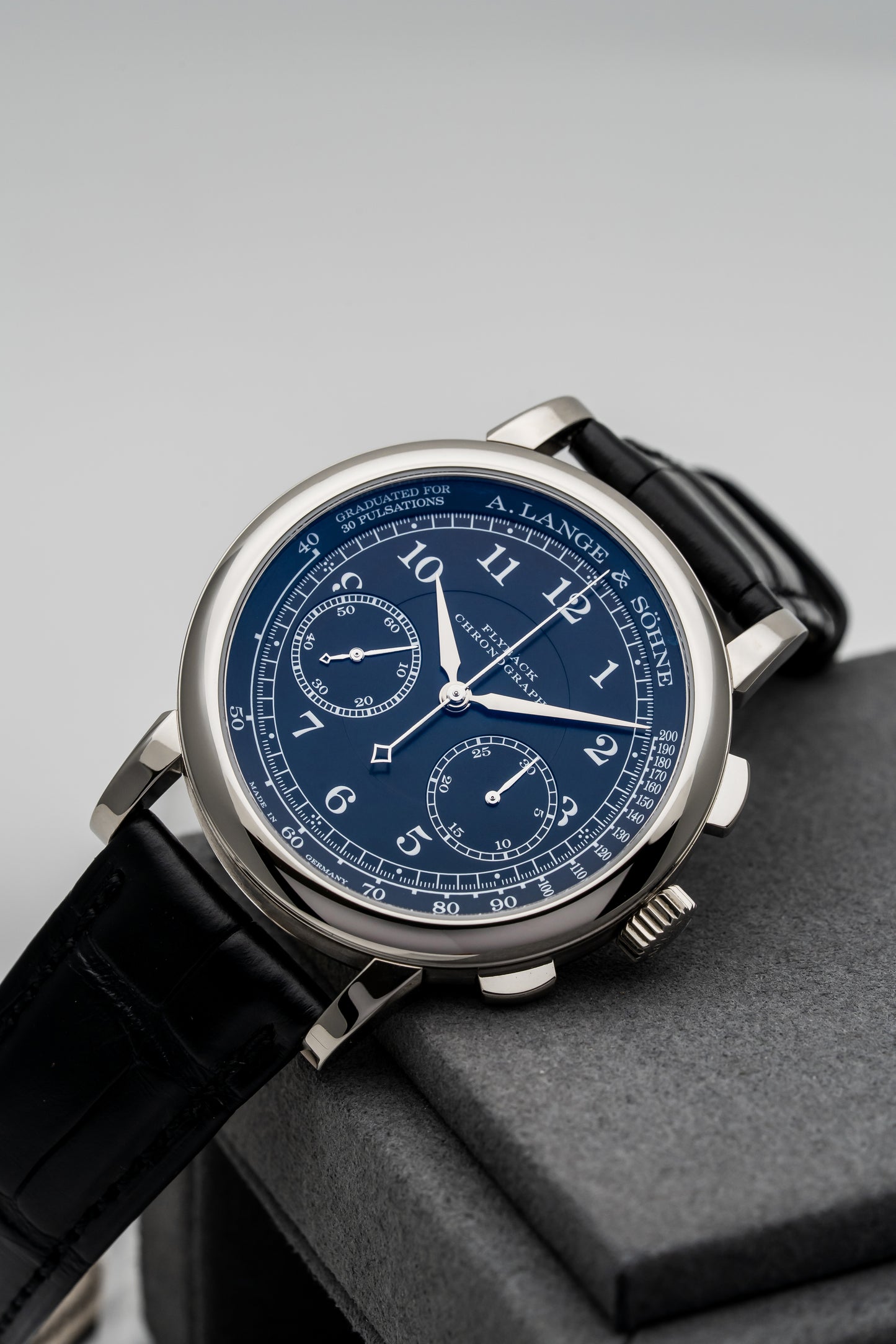 A. Lange & Söhne Datograph Chronograph 414.028 Black Dial