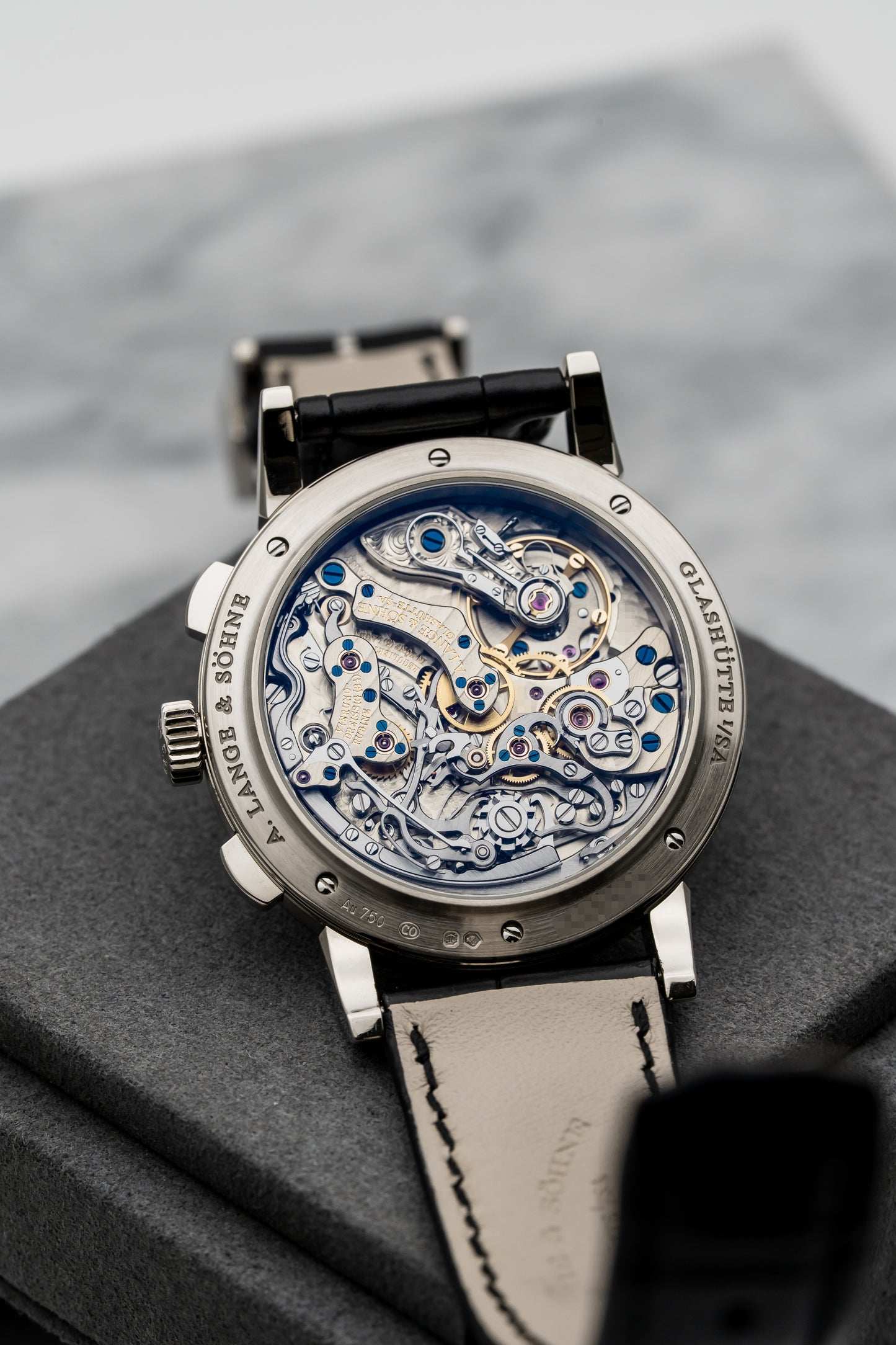 A. Lange & Söhne Datograph Chronograph 414.028 Black Dial