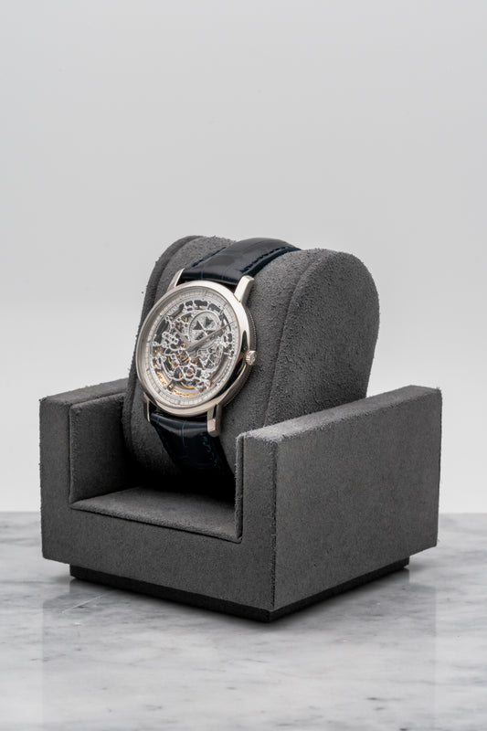 Vacheron Constantin Traditionnelle Skeleton 43178/000G-9393 Silver Skeleton Dial