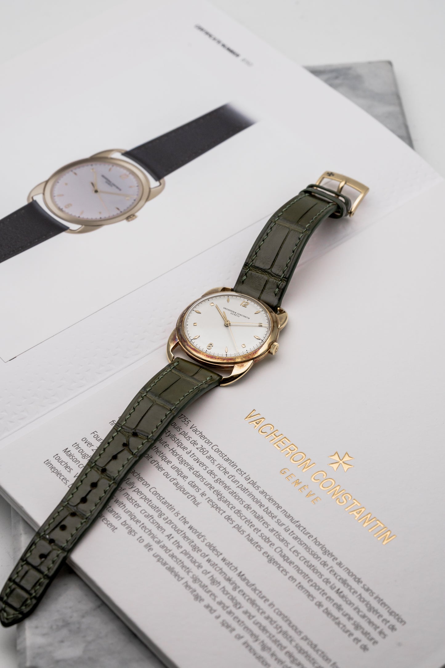 Vacheron Constantin Fancy Lugs 4660, Silver Dial