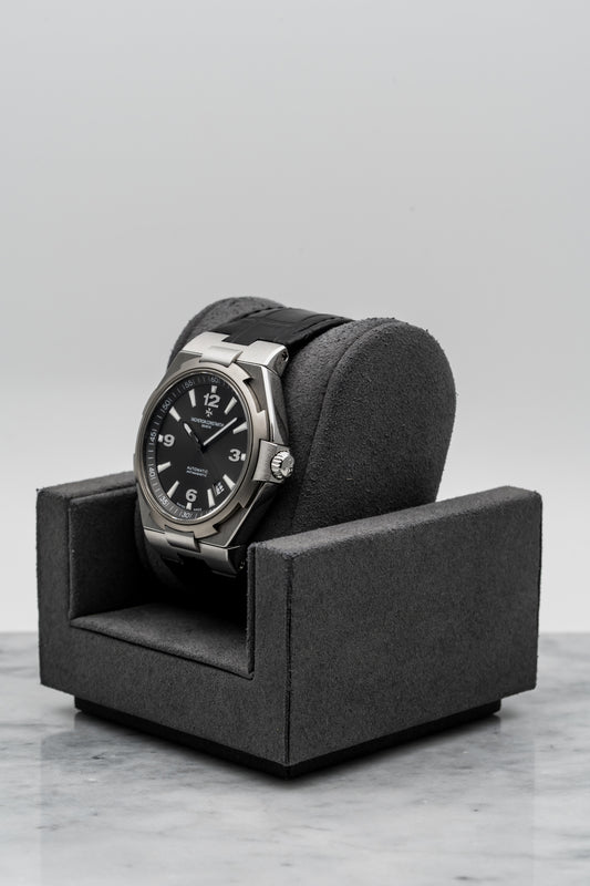 Vacheron Constantin Overseas Automatic 47040/000W-9500 Titanium/Steel, Black Dial