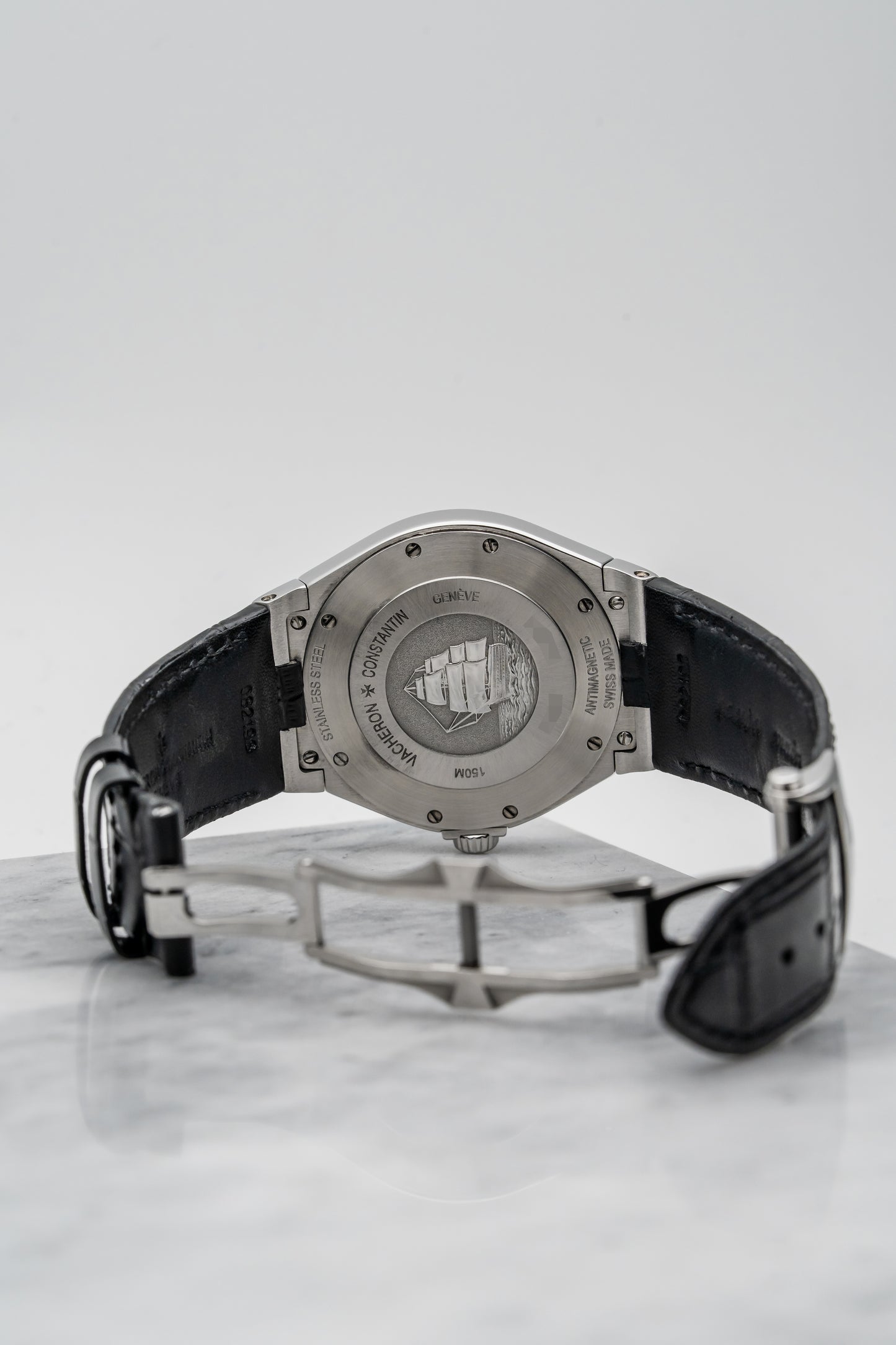 Vacheron Constantin Overseas Automatic 47040/000W-9500 Titanium/Steel, Black Dial