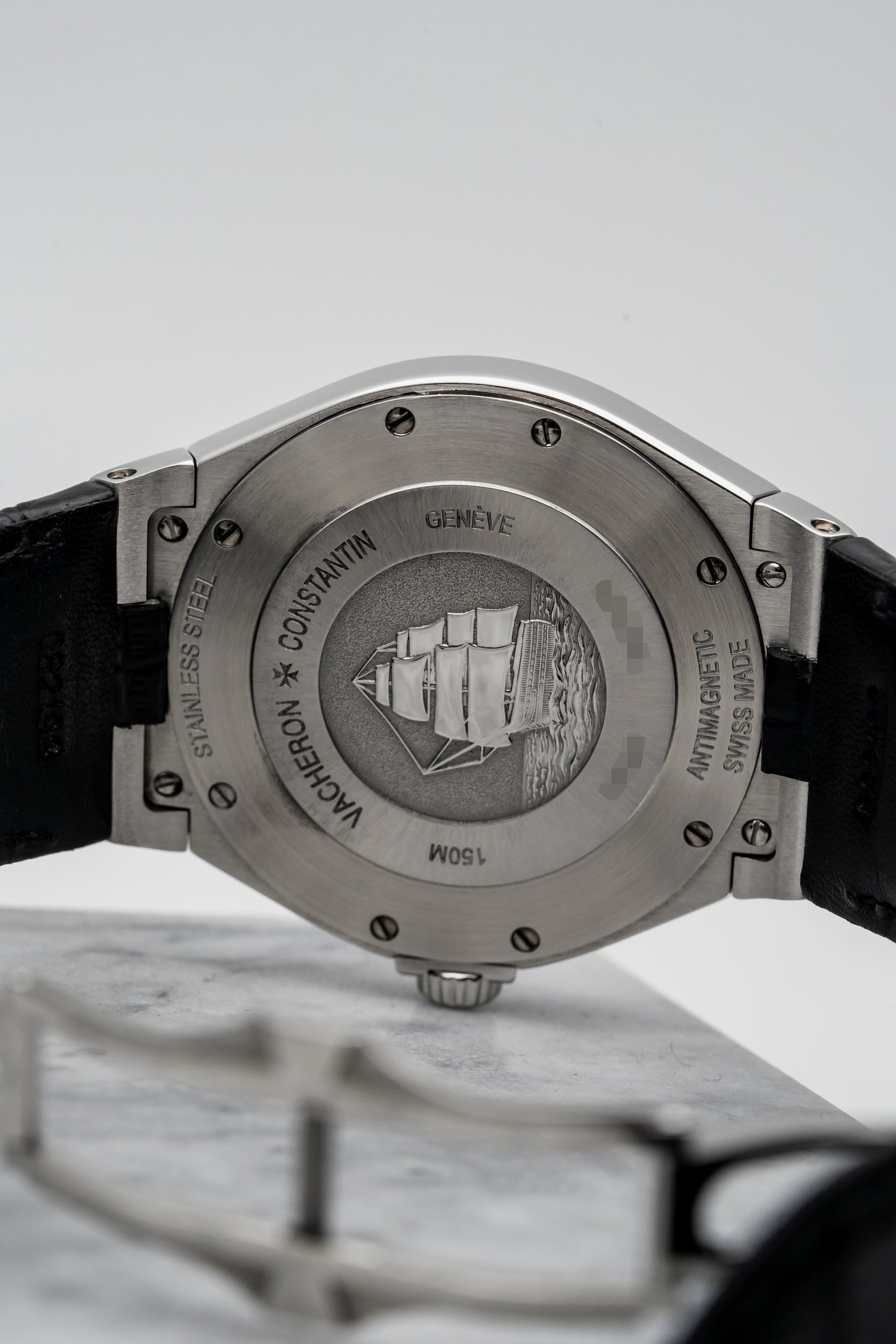 Vacheron Constantin Overseas Automatic 47040/000W-9500 Titanium/Steel, Black Dial