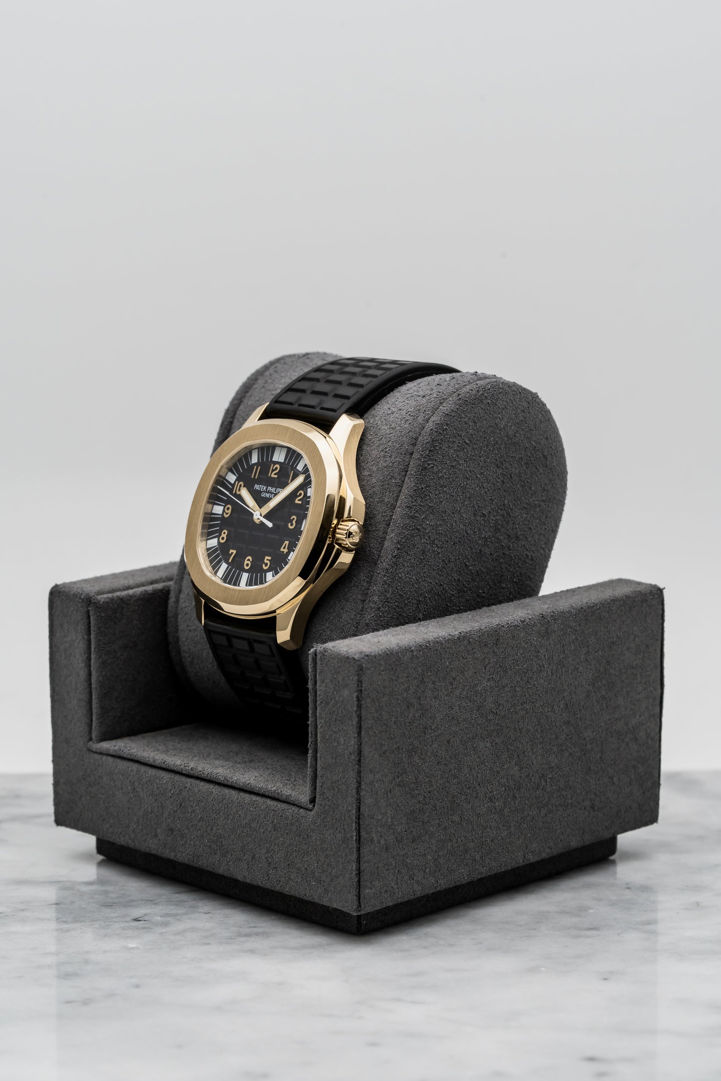 Patek Philippe Aquanaut 5065J-001 – 18K Yellow Gold, Black Embossed Dial