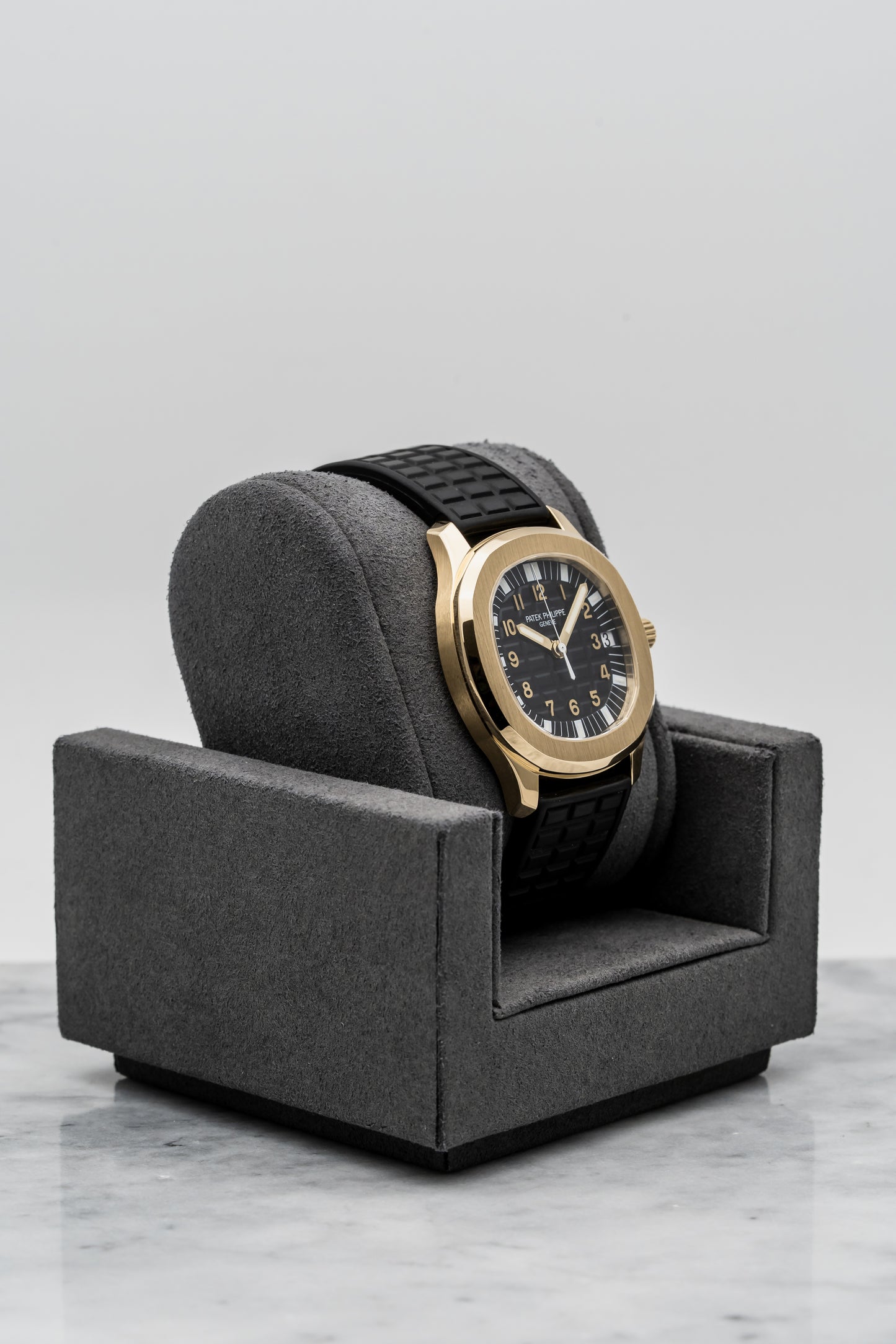 Patek Philippe Aquanaut 5065J-001 – 18K Yellow Gold, Black Embossed Dial