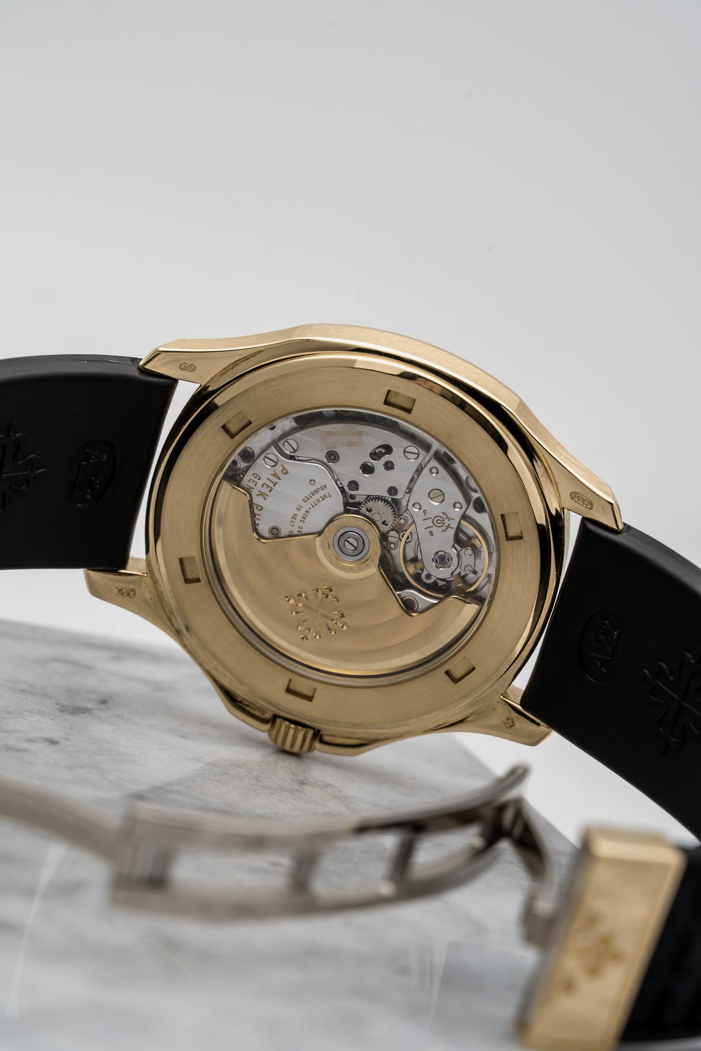 Patek Philippe Aquanaut 5065J-001 – 18K Yellow Gold, Black Embossed Dial