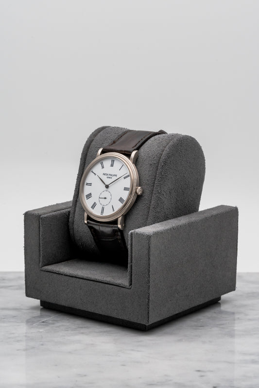 Patek Philippe Calatrava 5116G White Enamel Dial