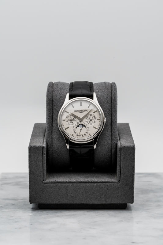 Patek Philippe Perpetual Calendar 5140G-001 – White Gold, Silver Dial