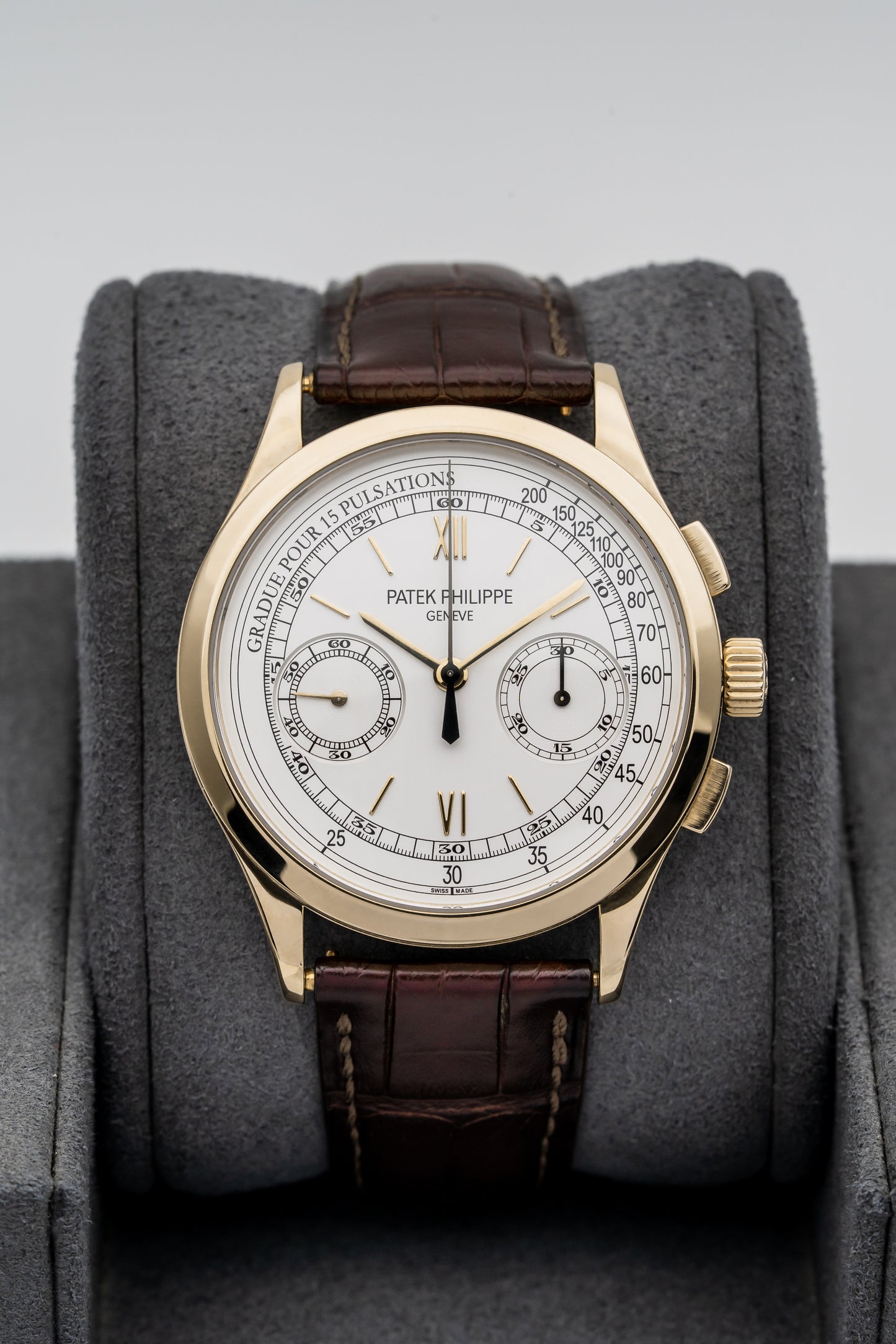 Patek Philippe Chronograph 5170J Yellow Gold, Silver Opaline Dial