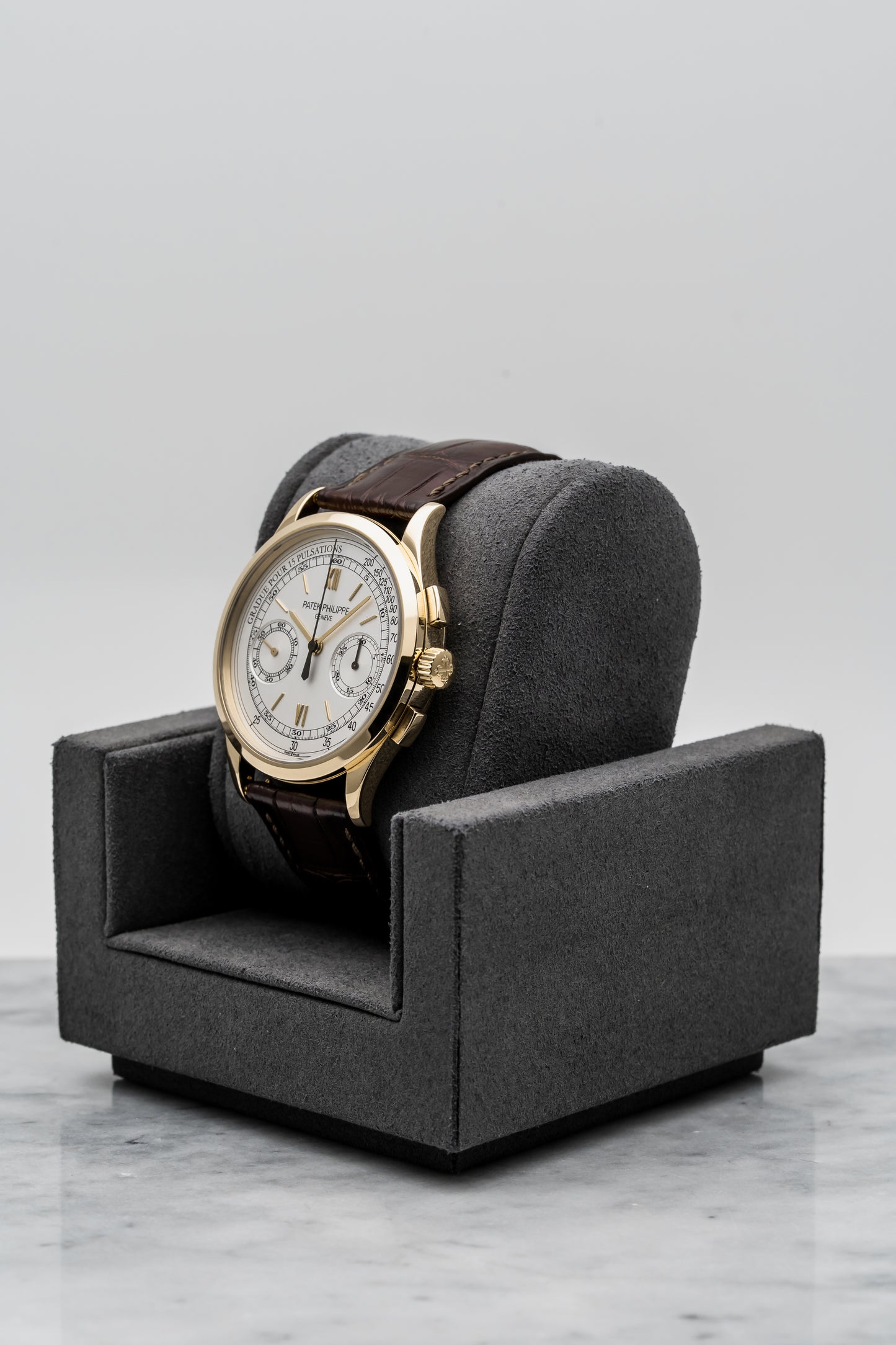 Patek Philippe Chronograph 5170J Yellow Gold, Silver Opaline Dial