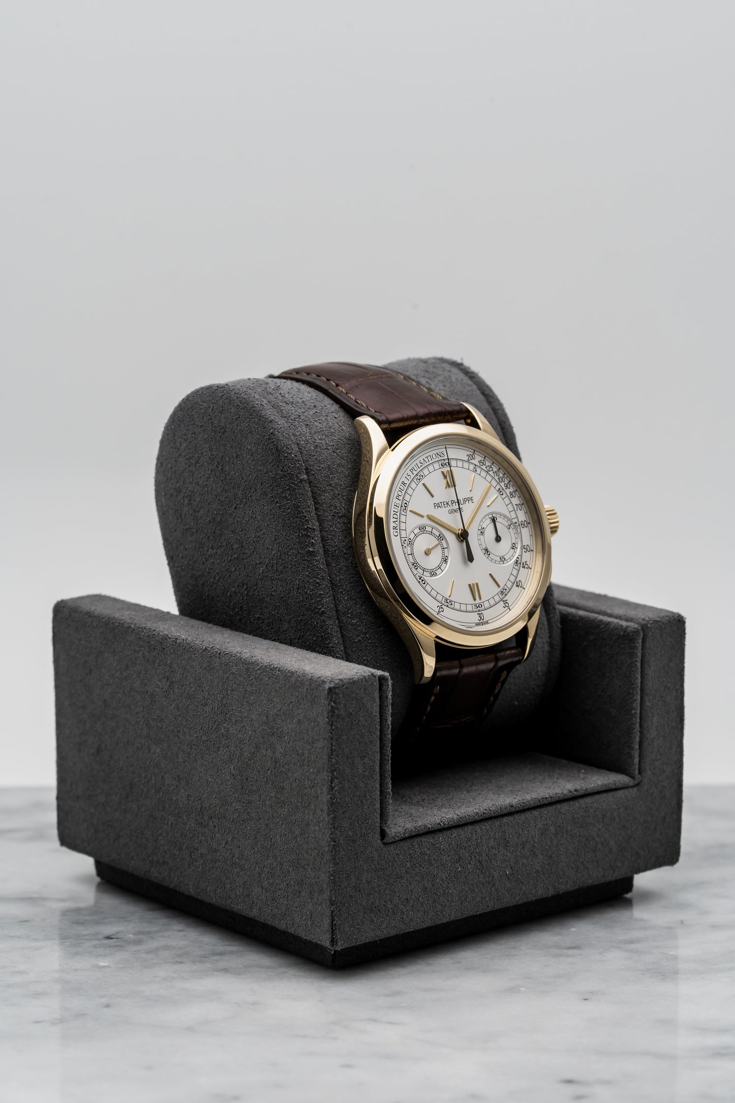 Patek Philippe Chronograph 5170J Yellow Gold, Silver Opaline Dial
