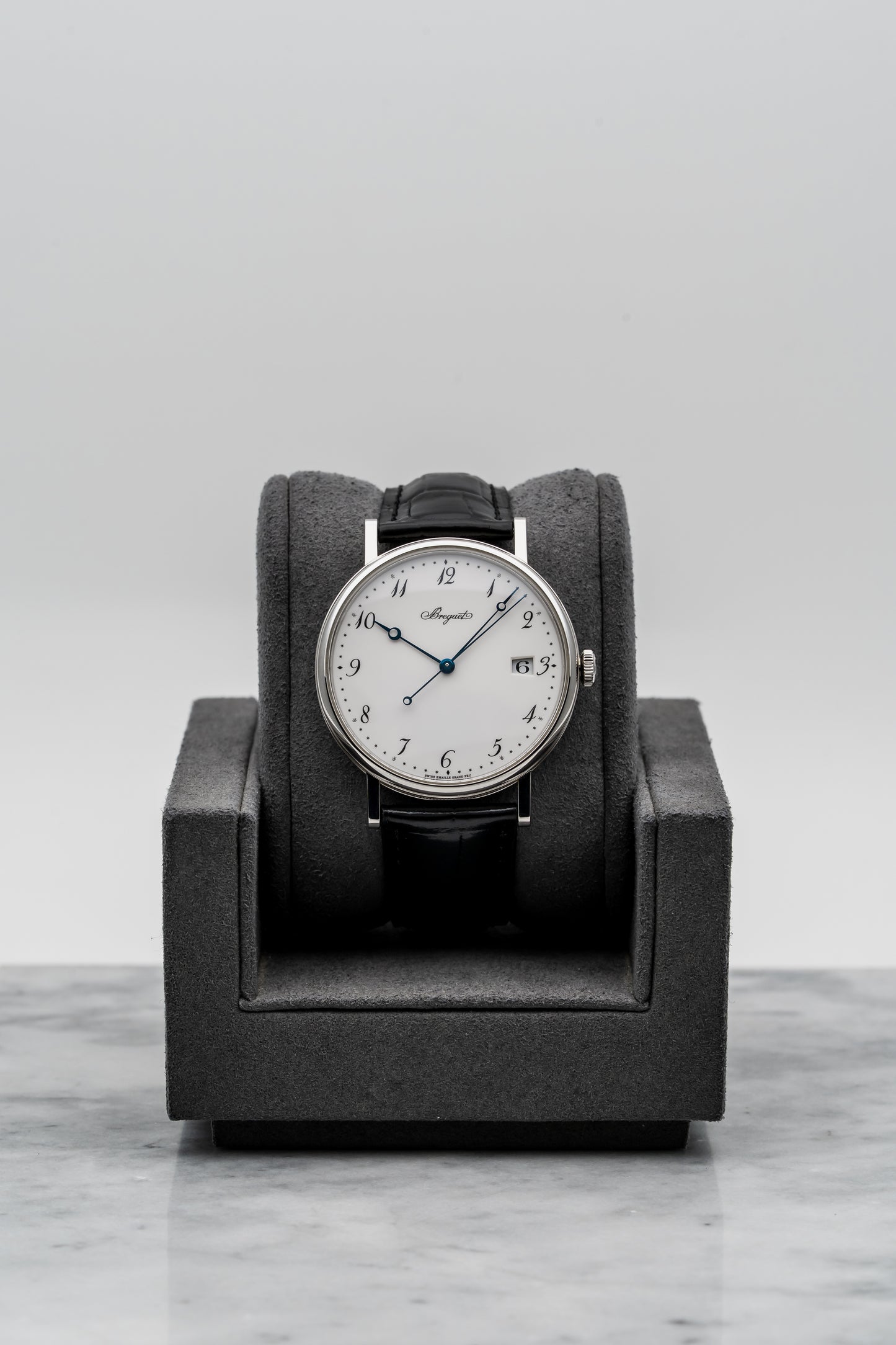 Breguet Classique 5177BB White Gold, Enamel Dial
