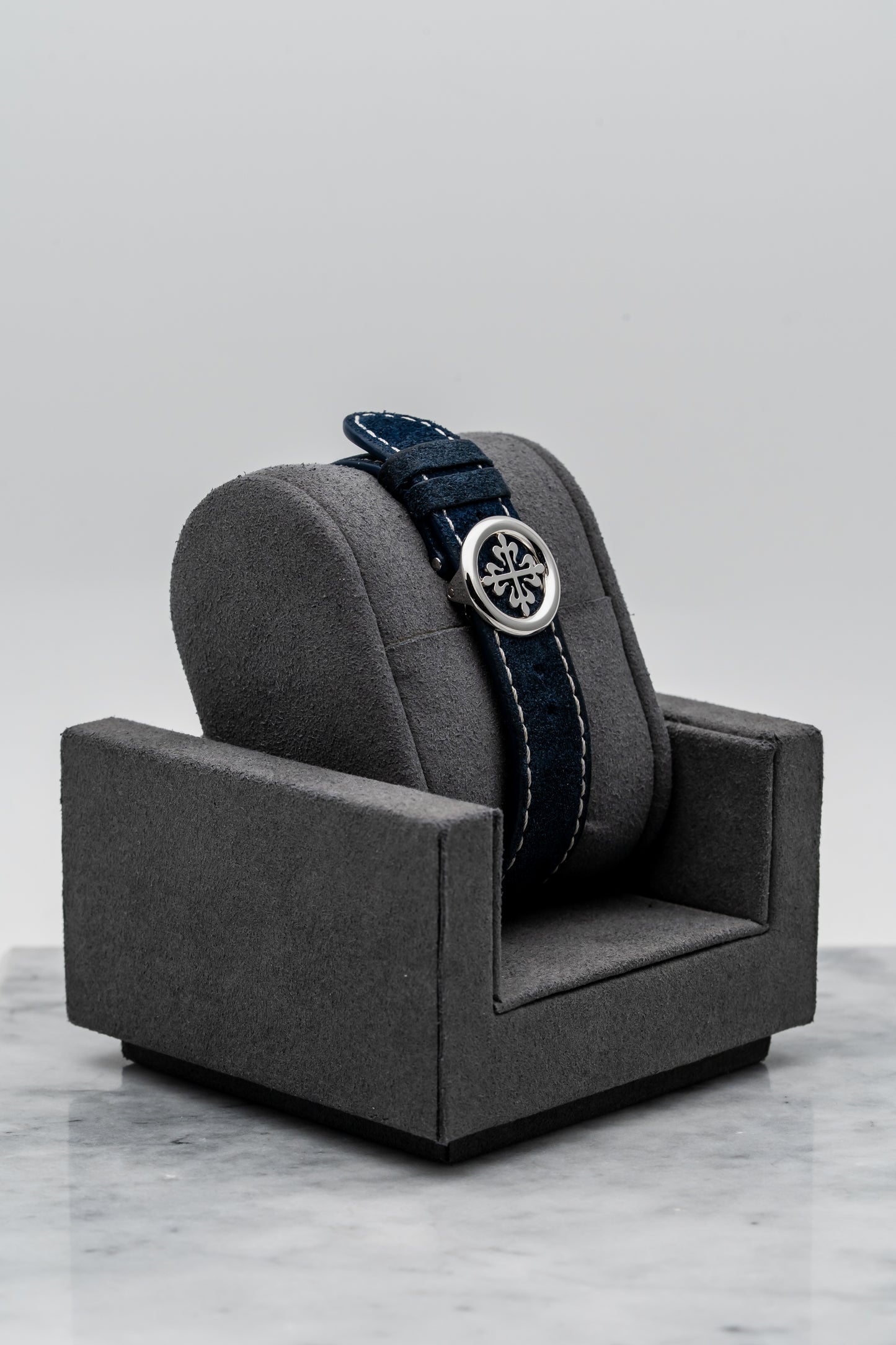 Patek Philippe World Time 5230P-001 Platinum with Blue Guilloché Dial