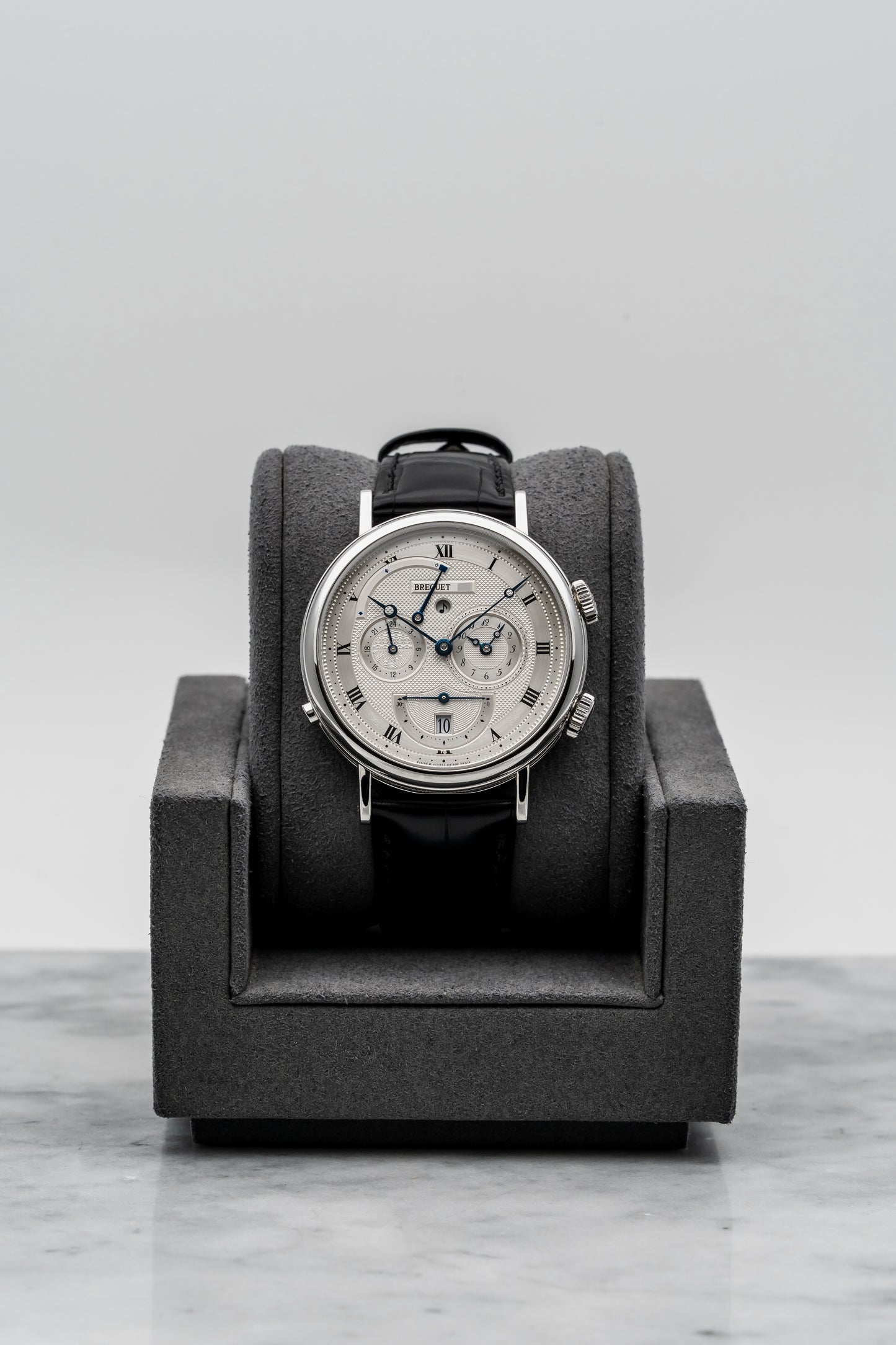 Breguet Classique Le Réveil du Tsar 5707BB/12/9V6 White Gold, Silver Guilloché Dial