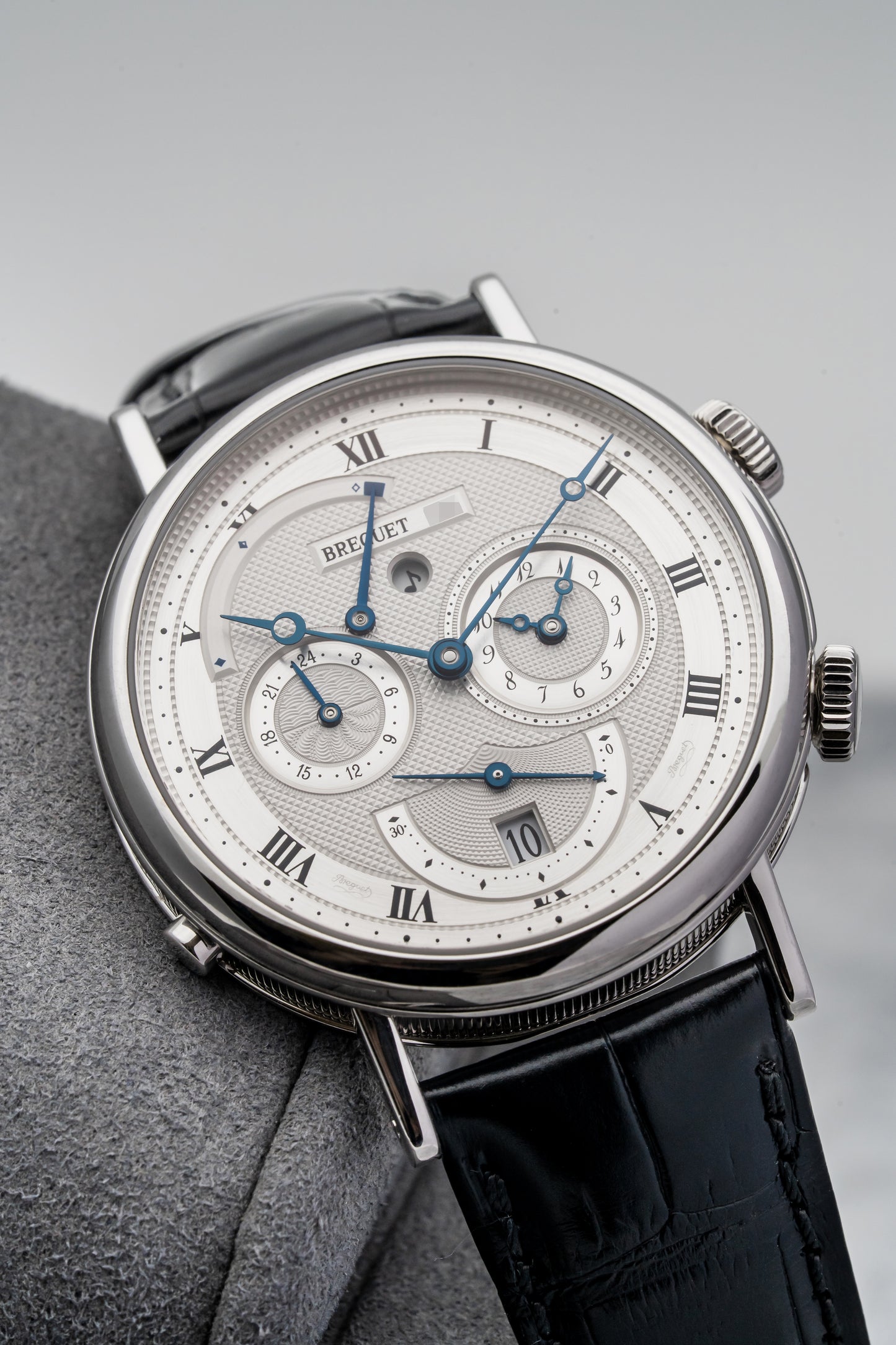 Breguet Classique Le Réveil du Tsar 5707BB/12/9V6 White Gold, Silver Guilloché Dial