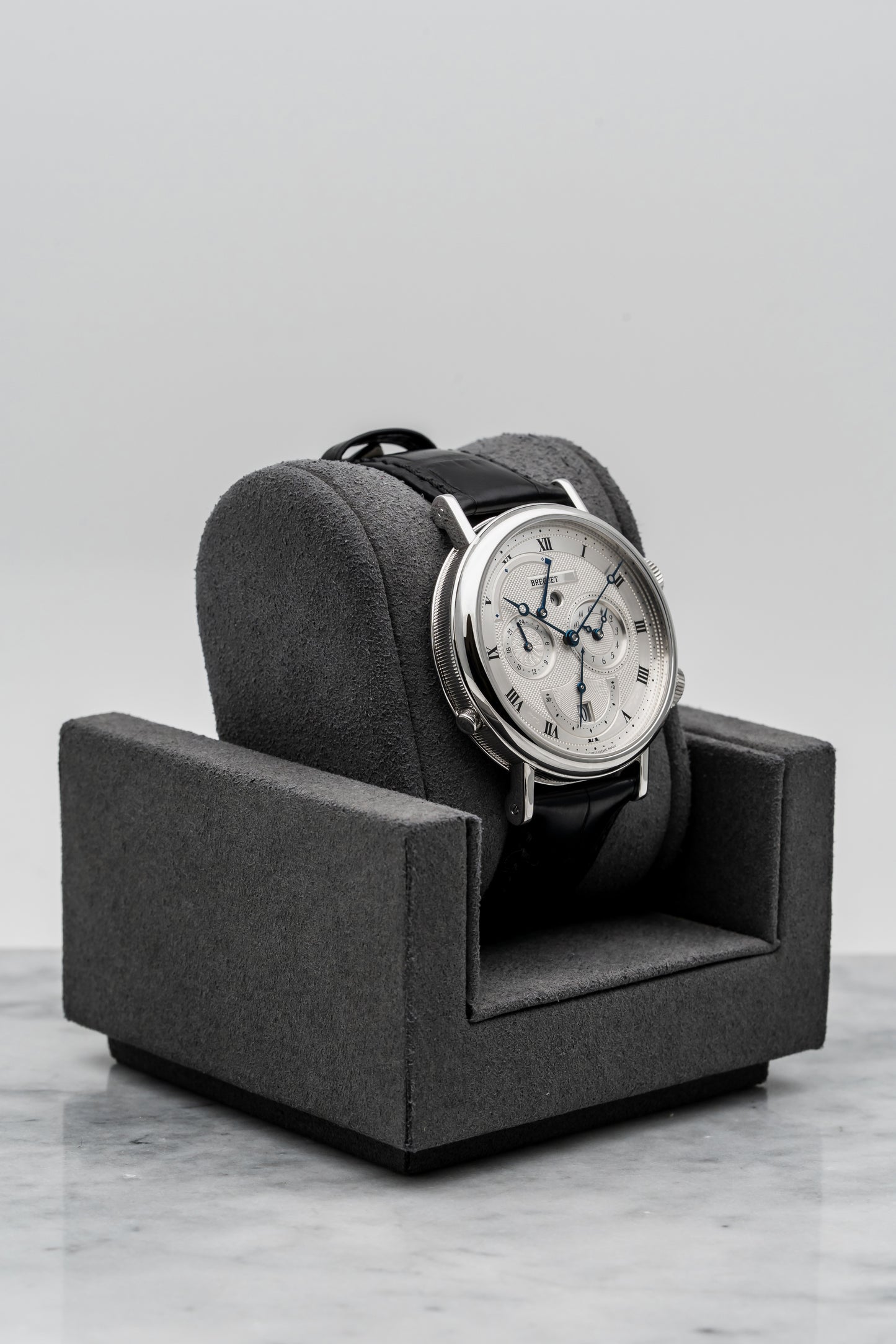Breguet Classique Le Réveil du Tsar 5707BB/12/9V6 White Gold, Silver Guilloché Dial