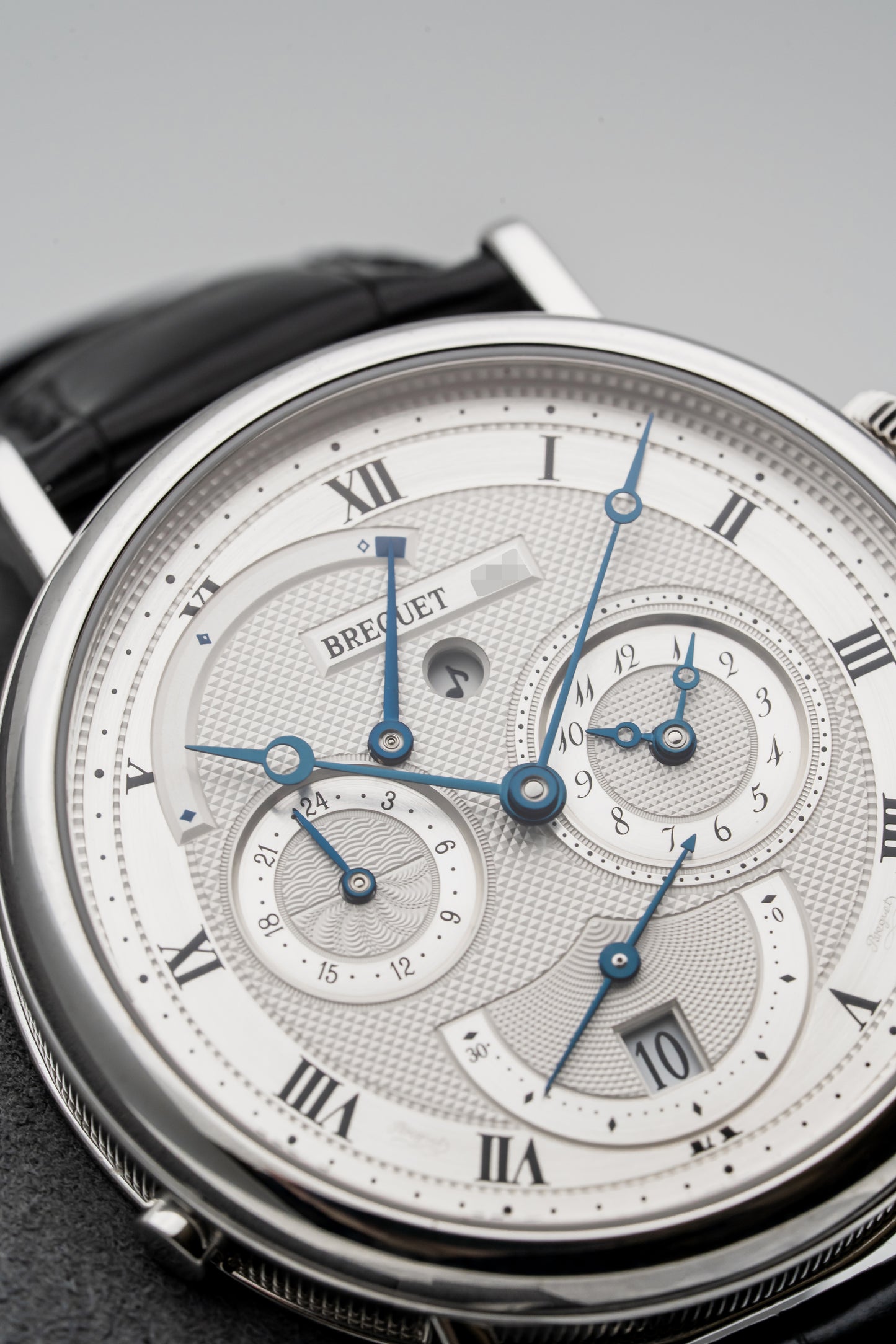 Breguet Classique Le Réveil du Tsar 5707BB/12/9V6 White Gold, Silver Guilloché Dial