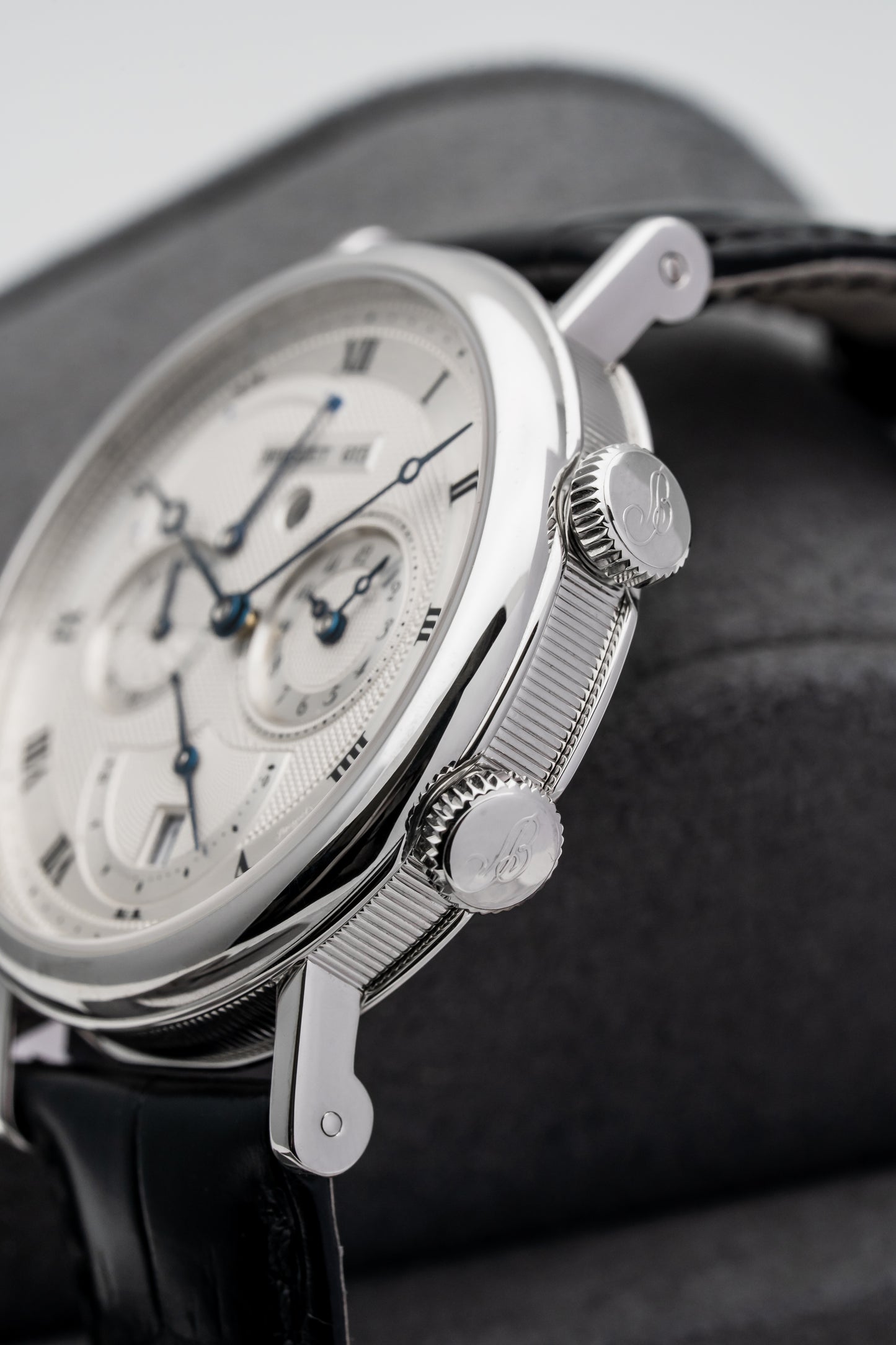 Breguet Classique Le Réveil du Tsar 5707BB/12/9V6 White Gold, Silver Guilloché Dial