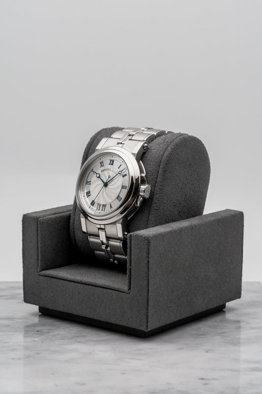 Breguet Marine 5817ST/12/SM0, Silver Guilloché Dial, Stainless Steel